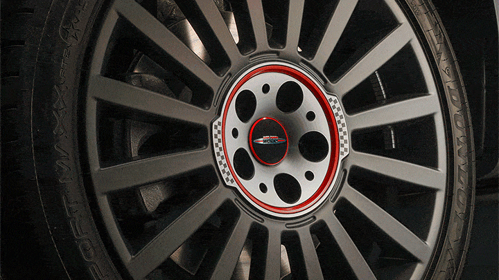 ΜΙΝΙ Αξεσουάρ – mini JCW σταθερό κάλυμμα πλήμνης – john cooper works