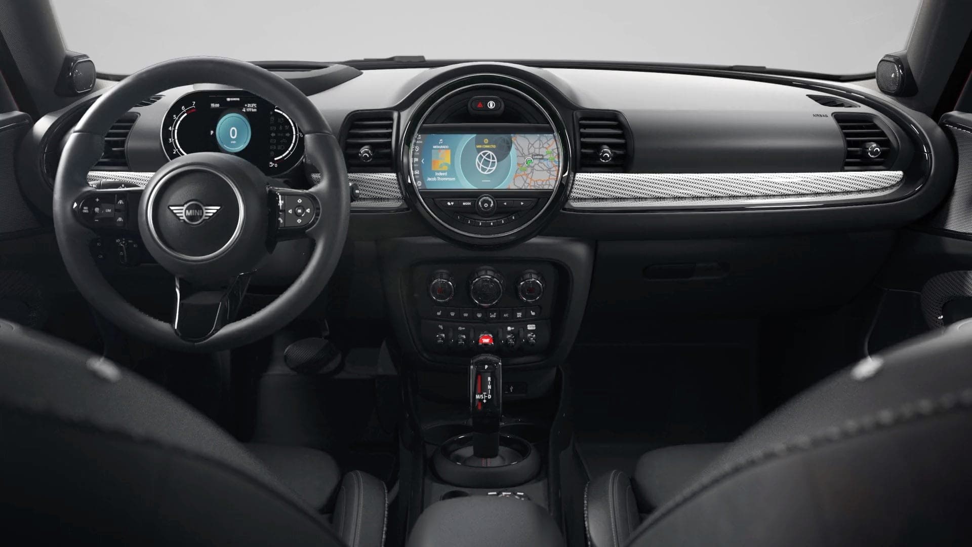 MINI Clubman – μπροστινή όψη – γκρι και μαύρο