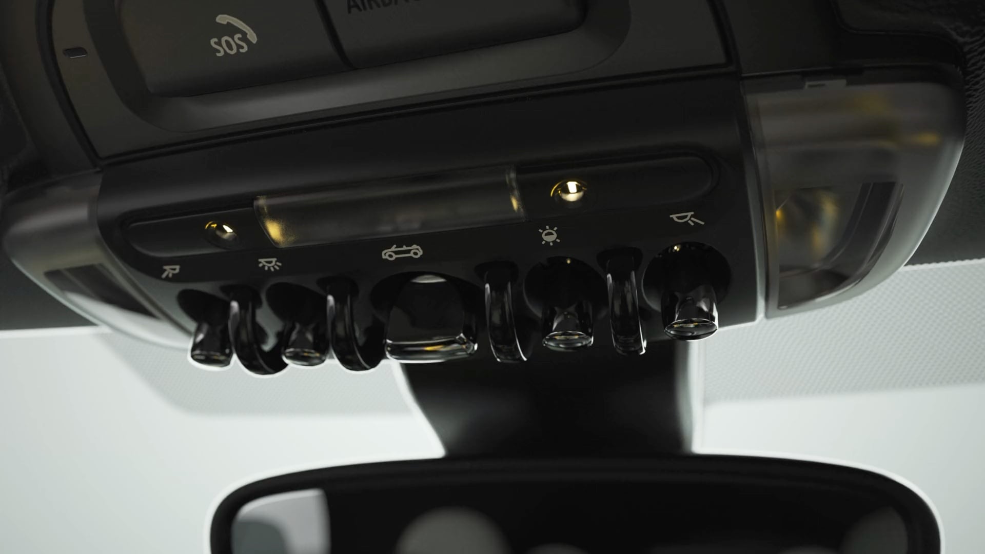 MINI Cabrio – εσωτερικό – κίτρινο