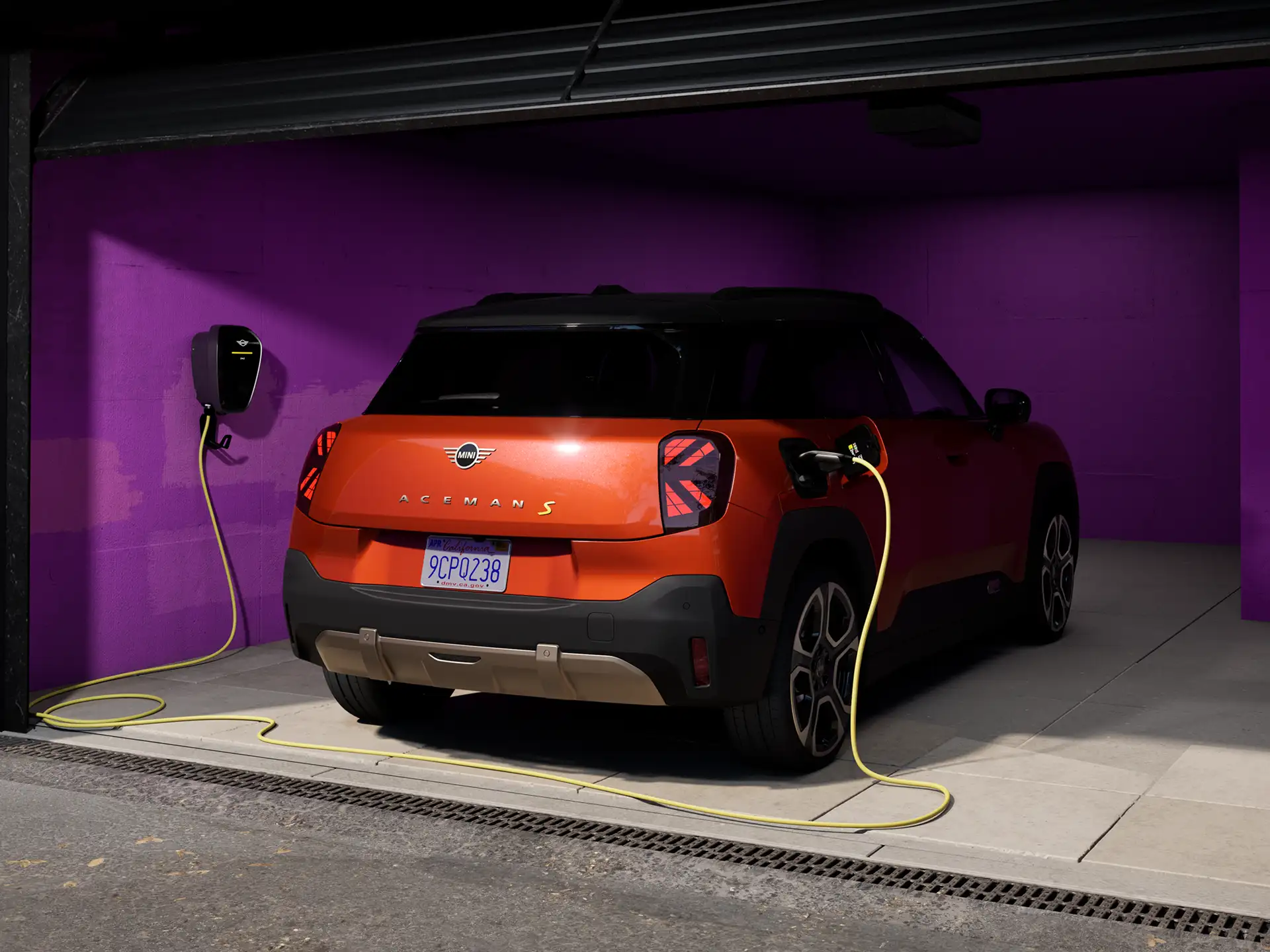 Αμιγώς ηλεκτρικό MINI Aceman - Οικιακή φόρτιση