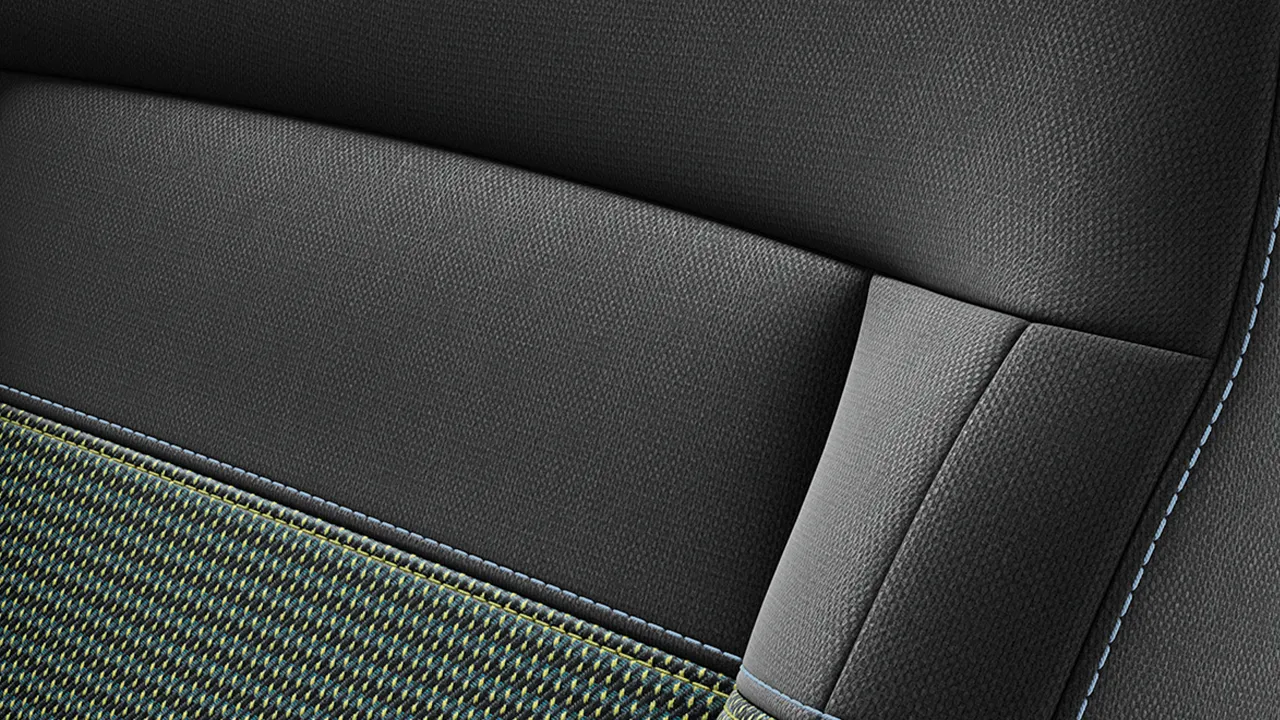 Λεπτομερής προβολή του αμιγώς ηλεκτρικού MINI Aceman σε μαύρο