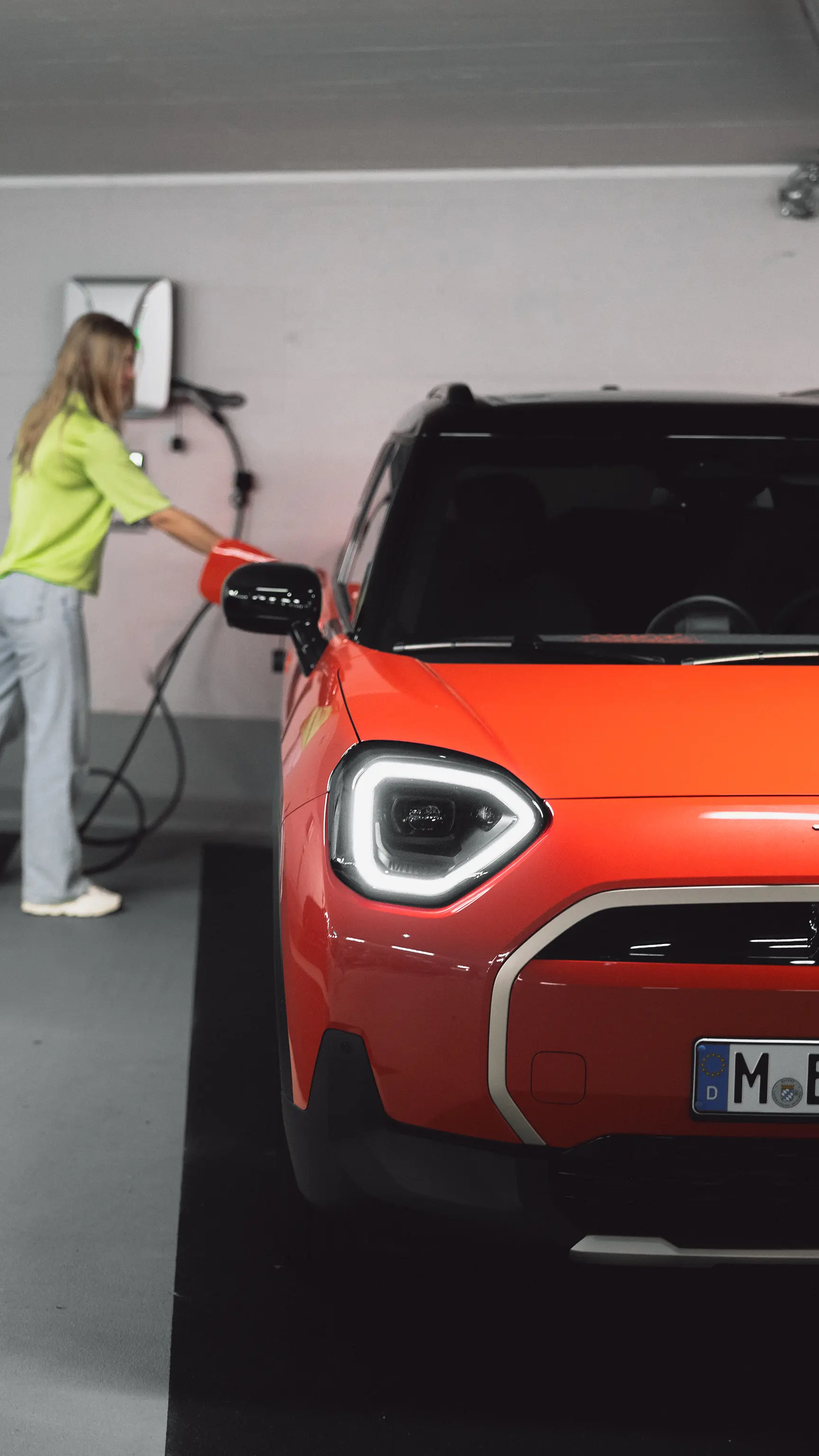 Αμιγώς ηλεκτρικό MINI Aceman - Φόρτιση