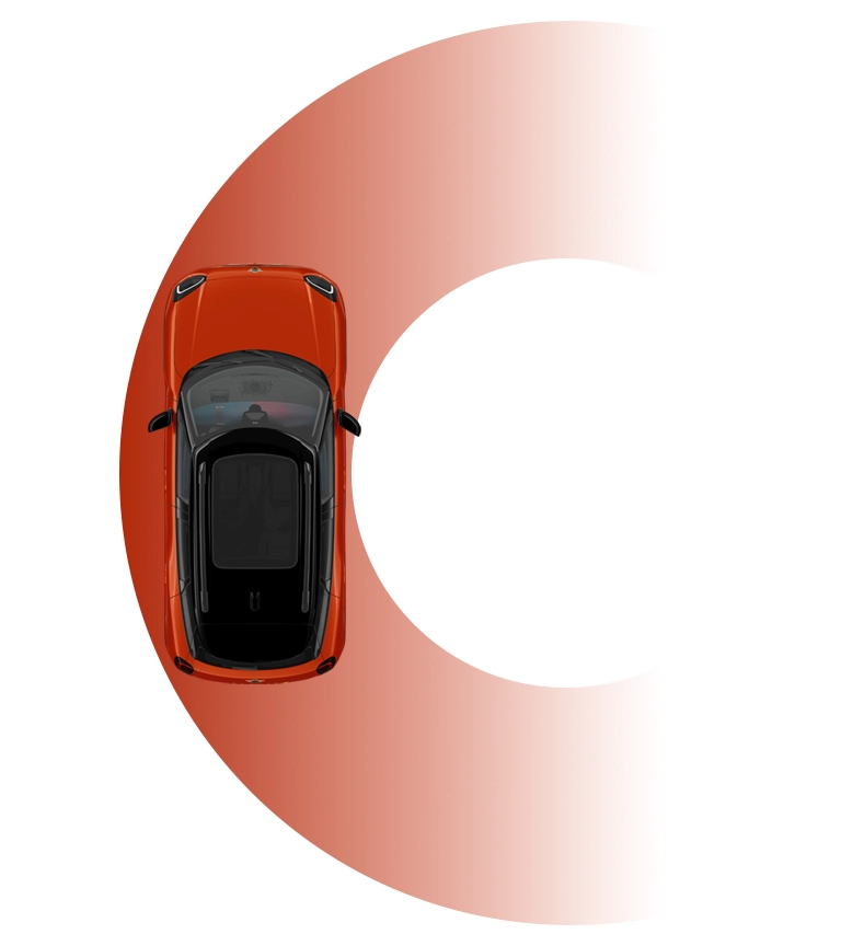 Αμιγώς ηλεκτρικό MINI Aceman - Κύκλος στροφής