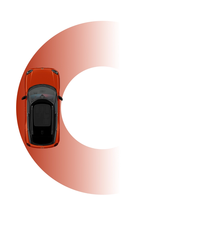 Αμιγώς ηλεκτρικό MINI Aceman - Κύκλος στροφής