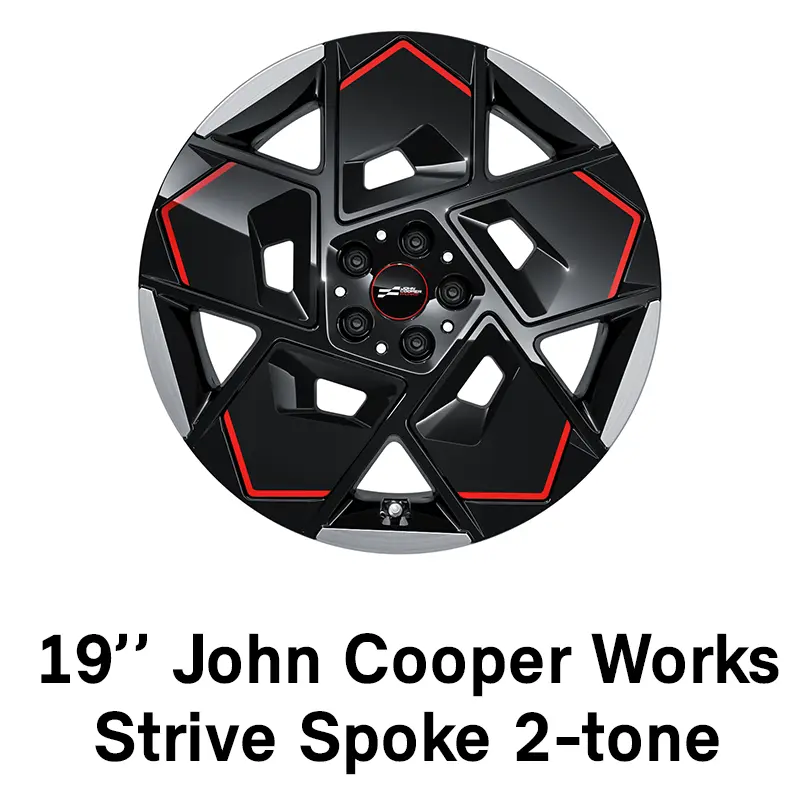 MINI - εξοπλισμός - 19 ιντσών JCW Strive Spoke σε διχρωμία
