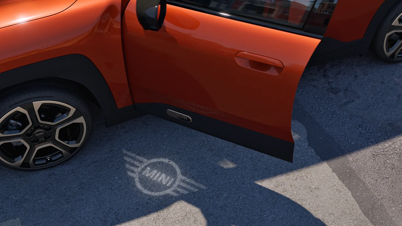 Αμιγώς ηλεκτρικό MINI Aceman - Προβολείς θυρών