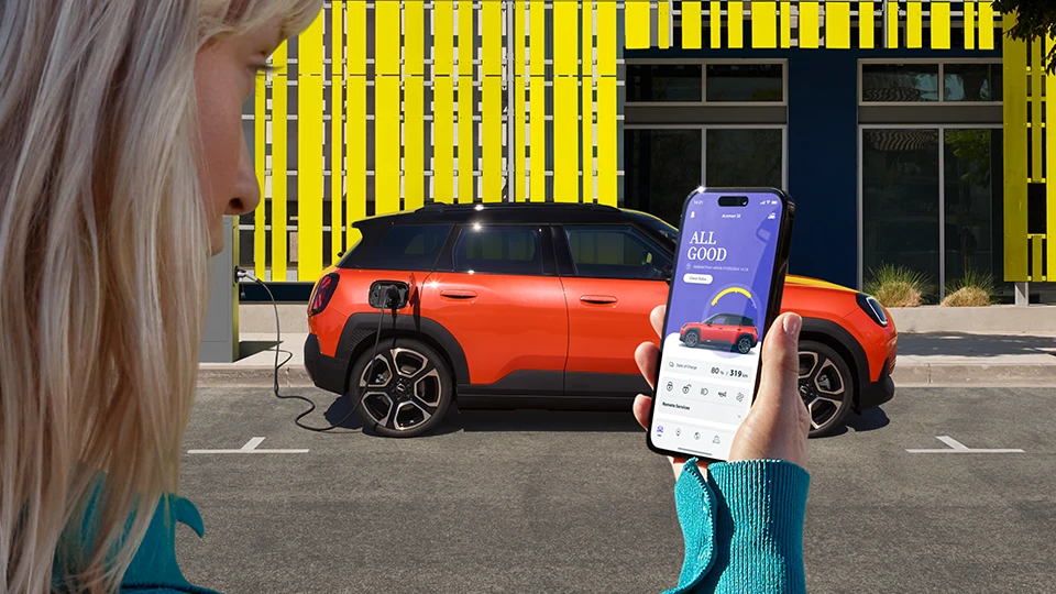 Αμιγώς ηλεκτρικό MINI Aceman - MINI APP