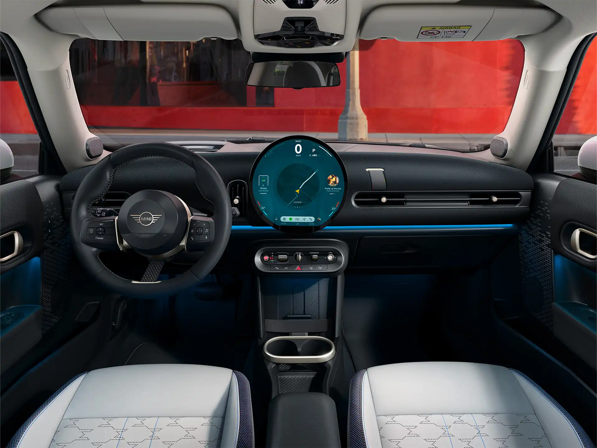 Τρίθυρο MINI Cooper - Εμβληματικό εσωτερικό