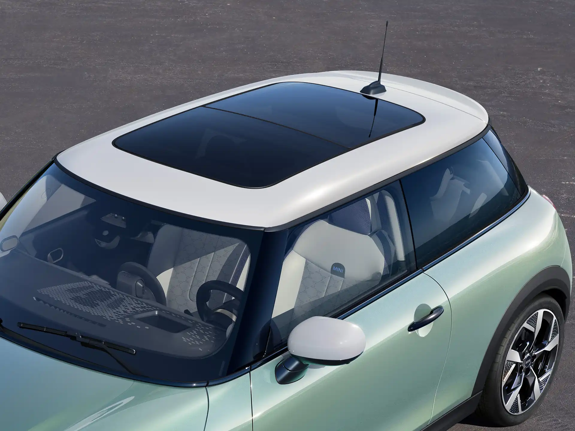 Τρίθυρο MINI Cooper - Βίντεο πανοραμικής οροφής