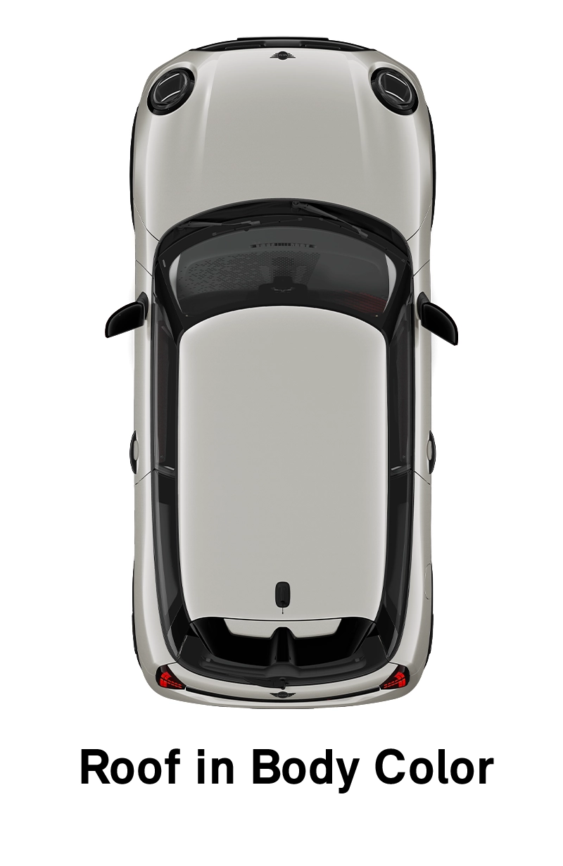  MINI - εξοπλισμός - jcw style οροφή στο χρώμα αμαξώματος