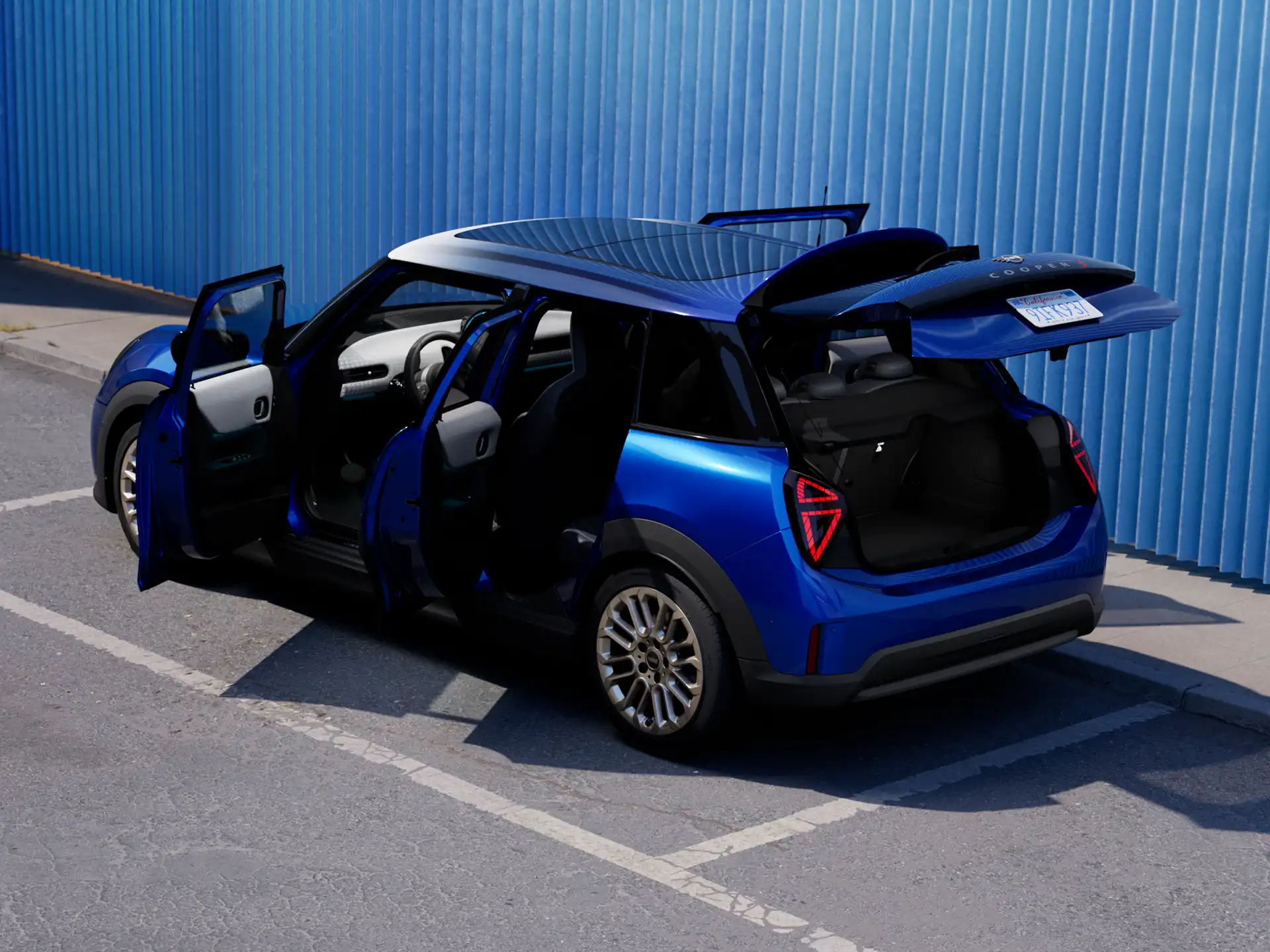 Πεντάθυρο MINI Cooper - Εξωτερική σχεδίαση Άνεση
