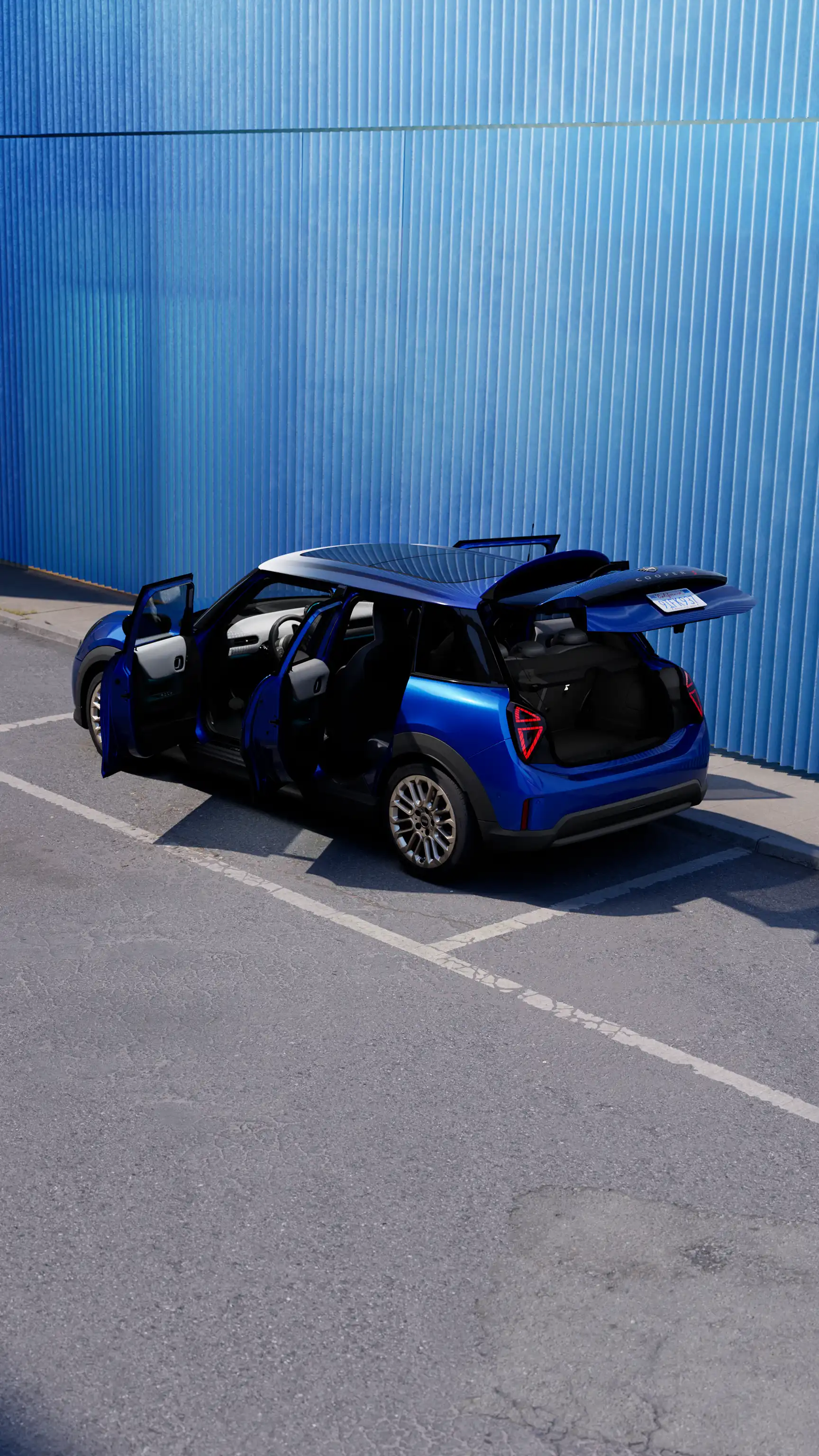Πεντάθυρο MINI Cooper - Ανοικτές πόρτες