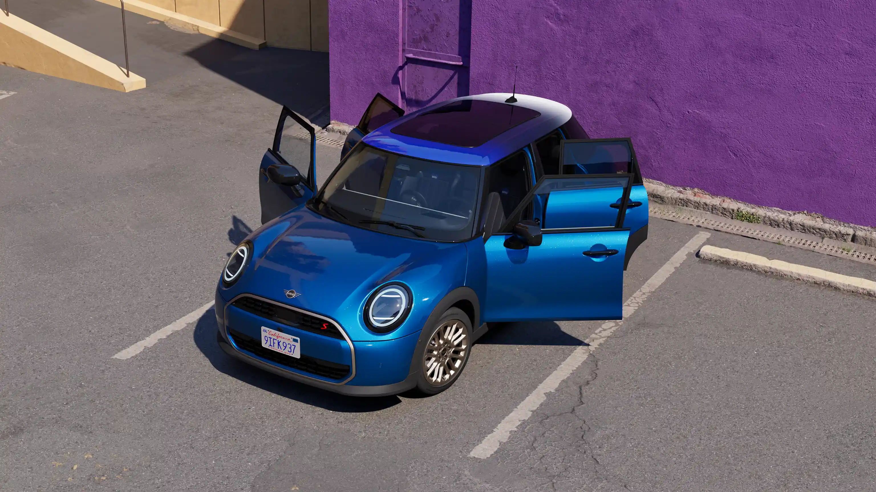 Πεντάθυρο MINI Cooper - Ανοικτές πόρτες