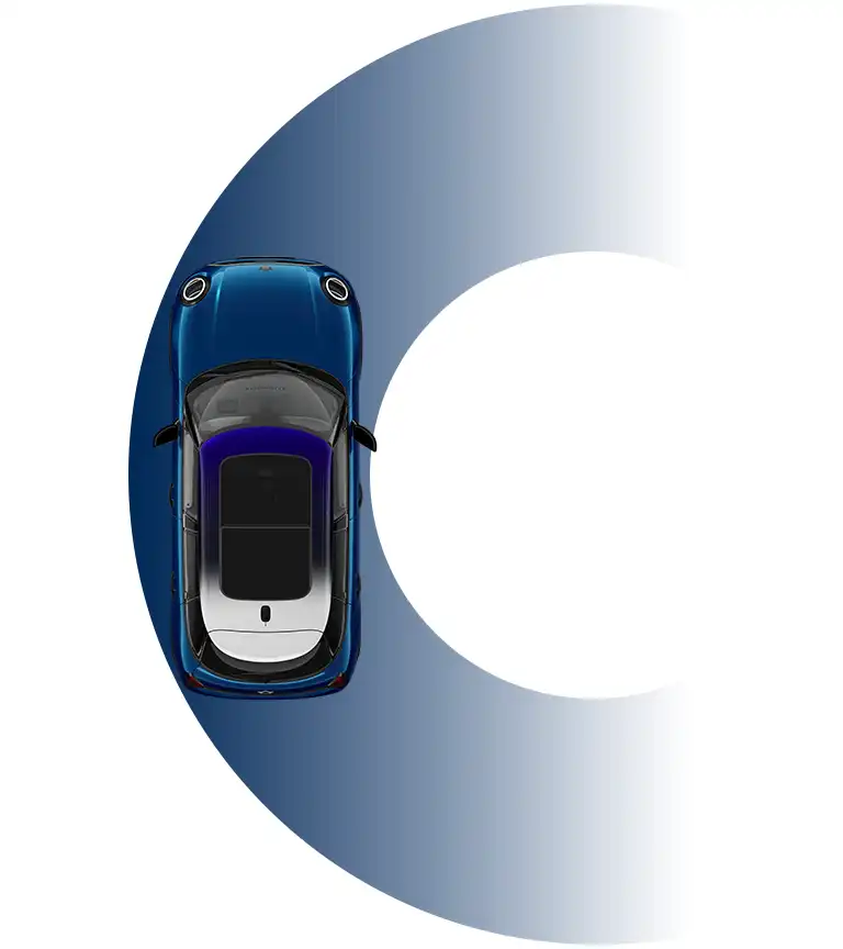 Πεντάθυρο MINI Cooper - Κύκλος στροφής
