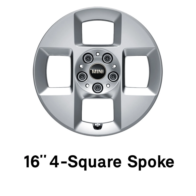 MINI - εξοπλισμός - 16 ιντσών 4-Square Spoke