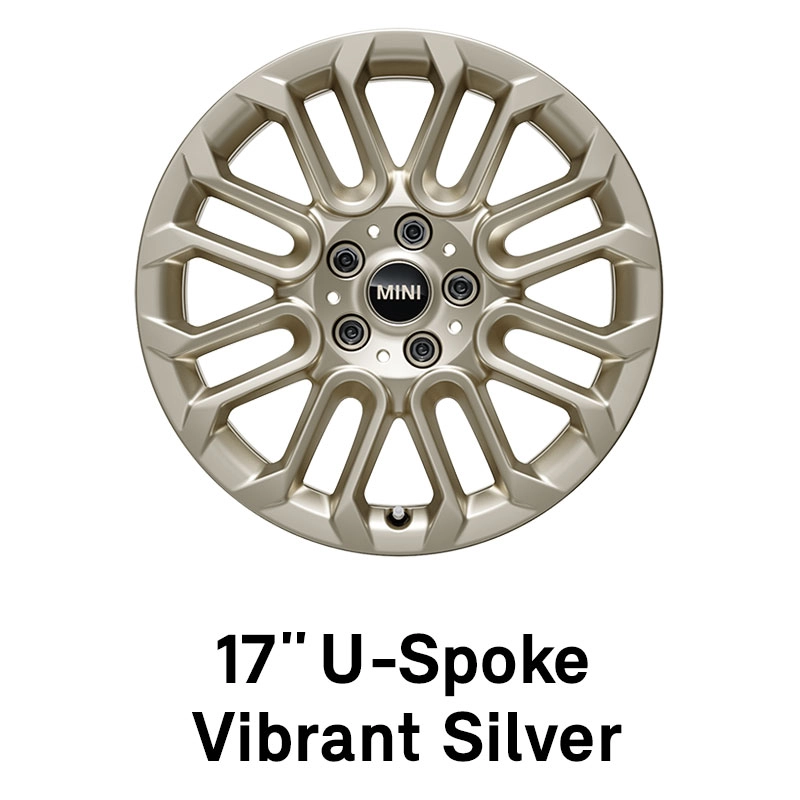 MINI - εξοπλισμός - 17 ιντσών U-Spoke Vibrant Silver