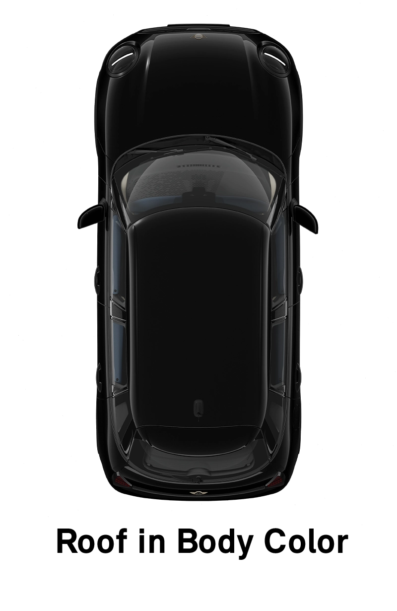 MINI - εξοπλισμός - essential style - οροφή στο χρώμα αμαξώματος