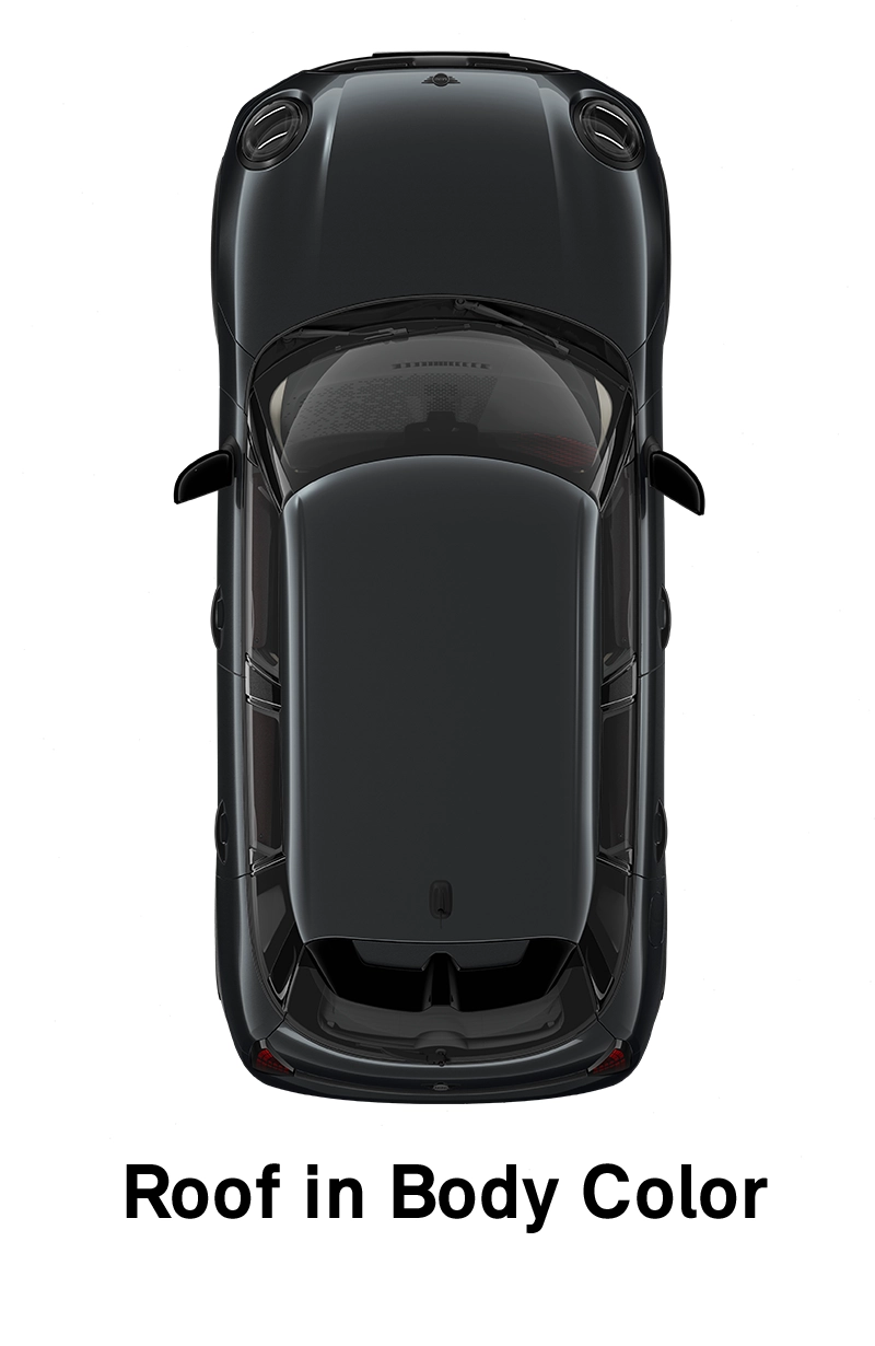  MINI - εξοπλισμός - jcw style οροφή στο χρώμα αμαξώματος