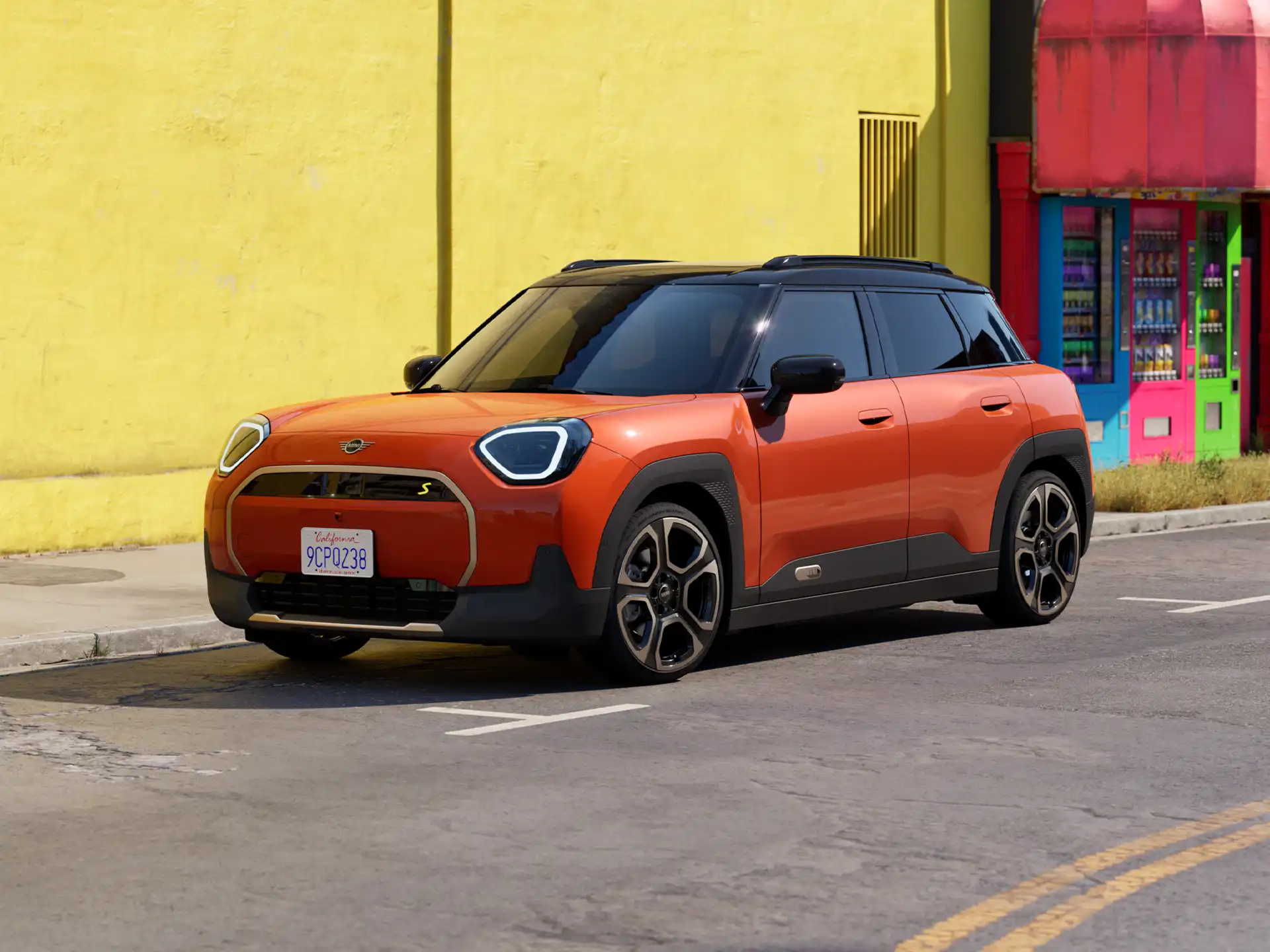 Αμιγώς ηλεκτρικό MINI Cooper - Teaser αμιγώς ηλεκτρικού MINI Aceman
