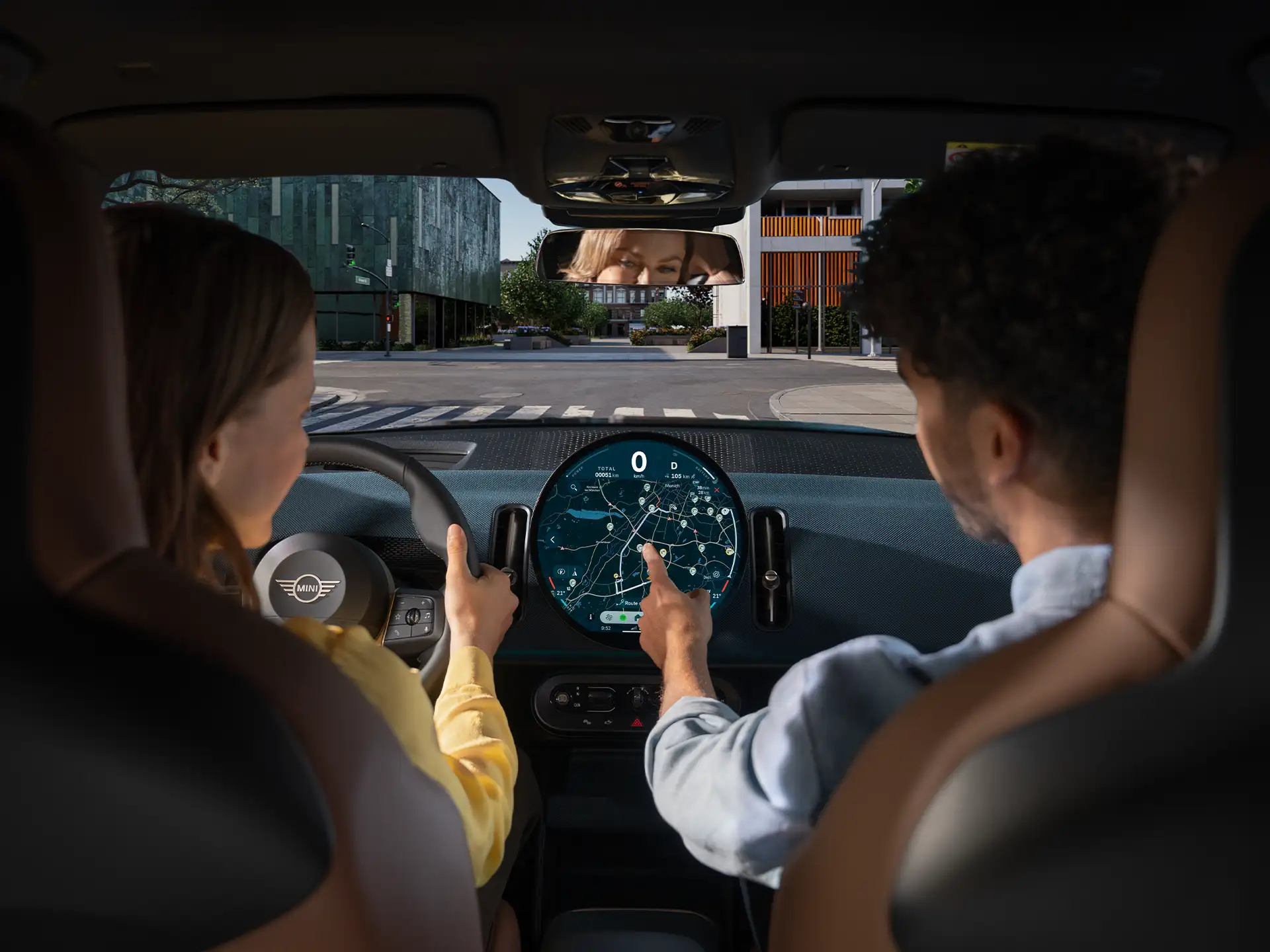 Αμιγώς ηλεκτρικό MINI Cooper - Σχεδιασμός διαδρομής