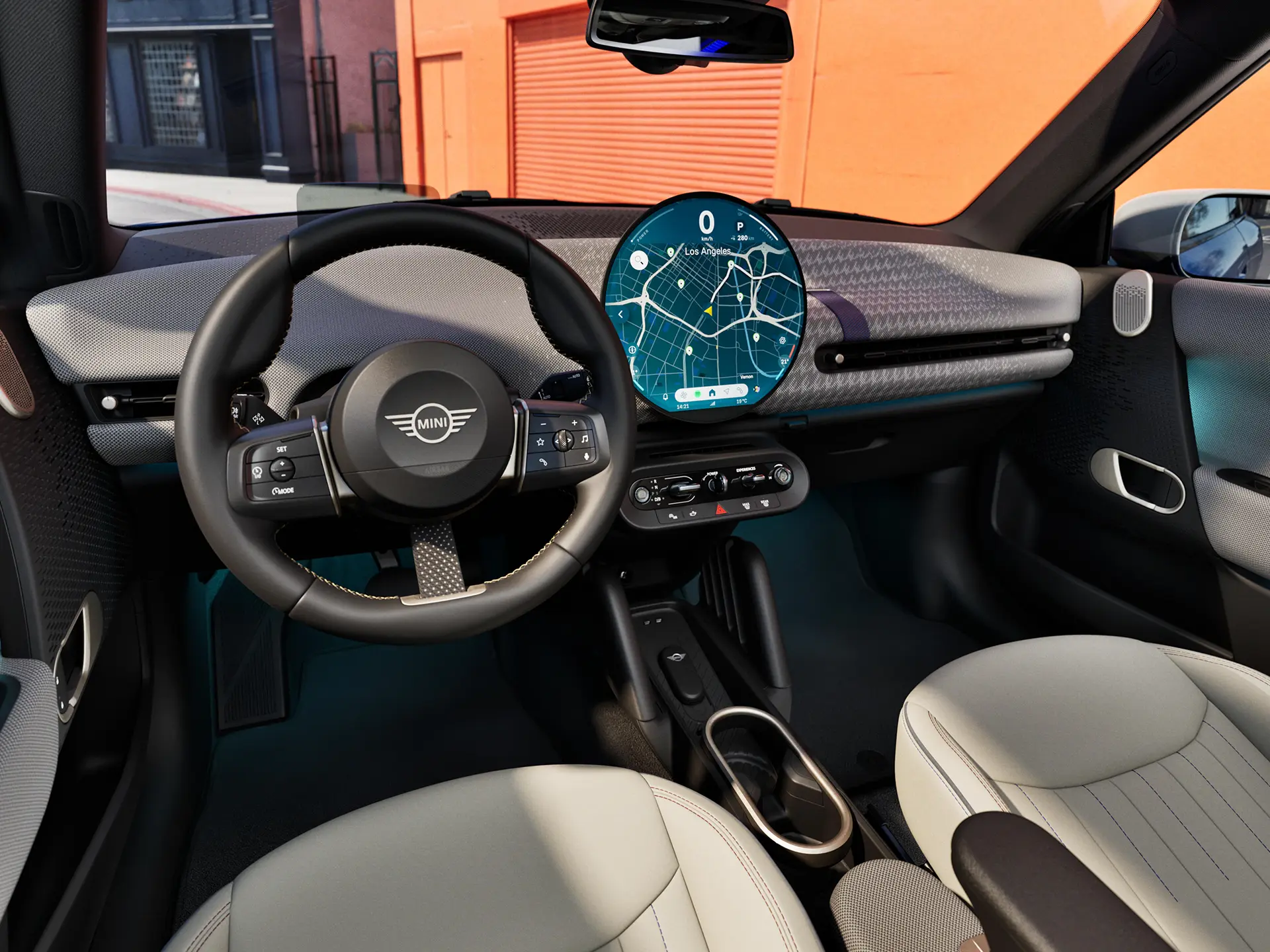 Αμιγώς ηλεκτρικό MINI Cooper - Εμβληματικό στο εσωτερικό