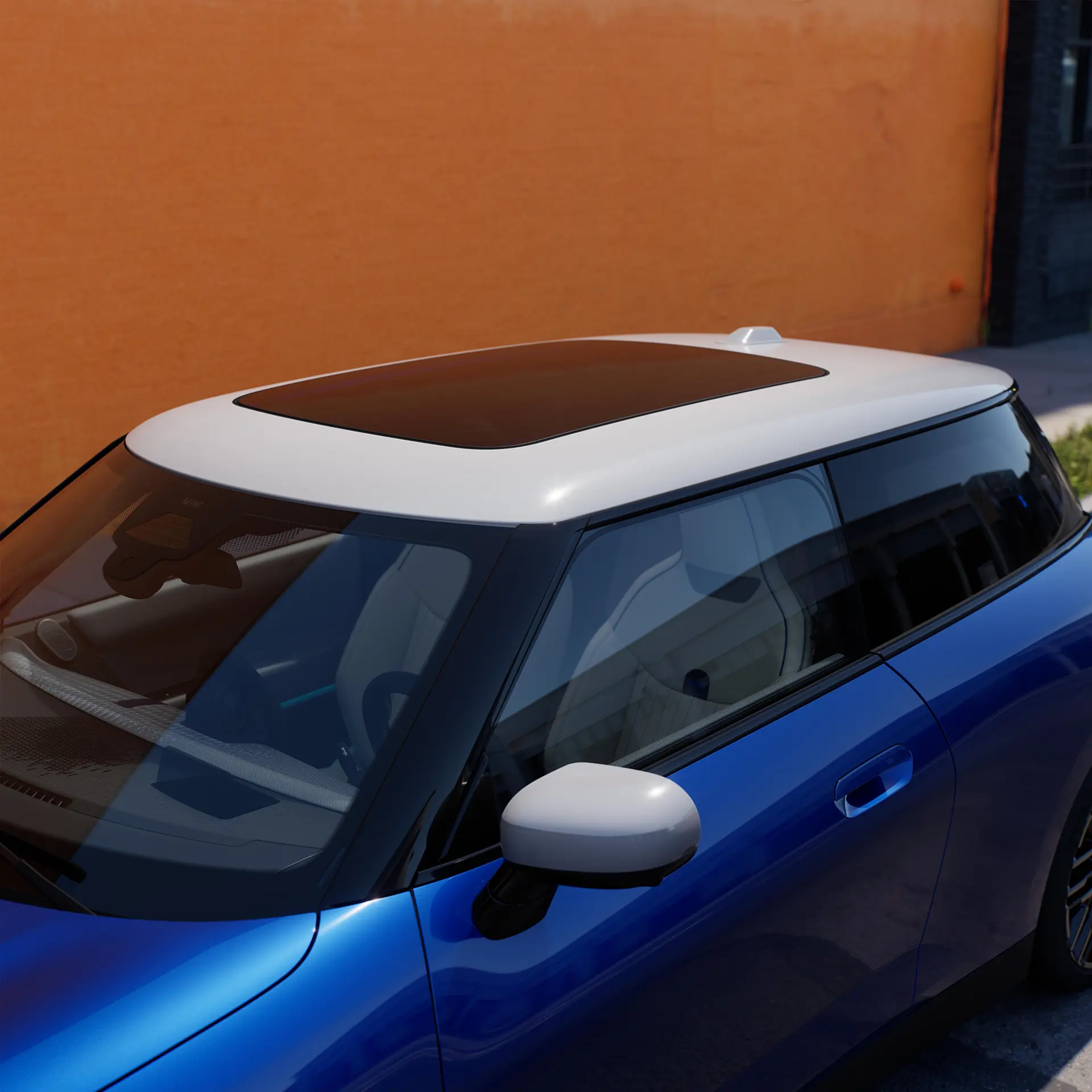 Αμιγώς ηλεκτρικό MINI cooper - Οροφή