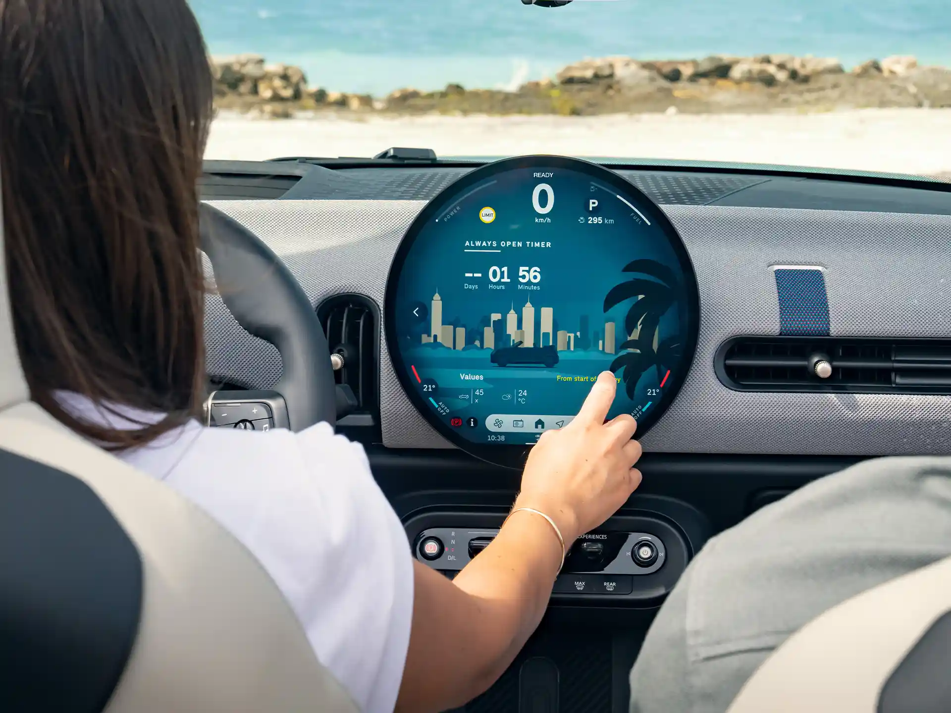 MINI Cooper Cabrio - Κυκλική οθόνη OLED