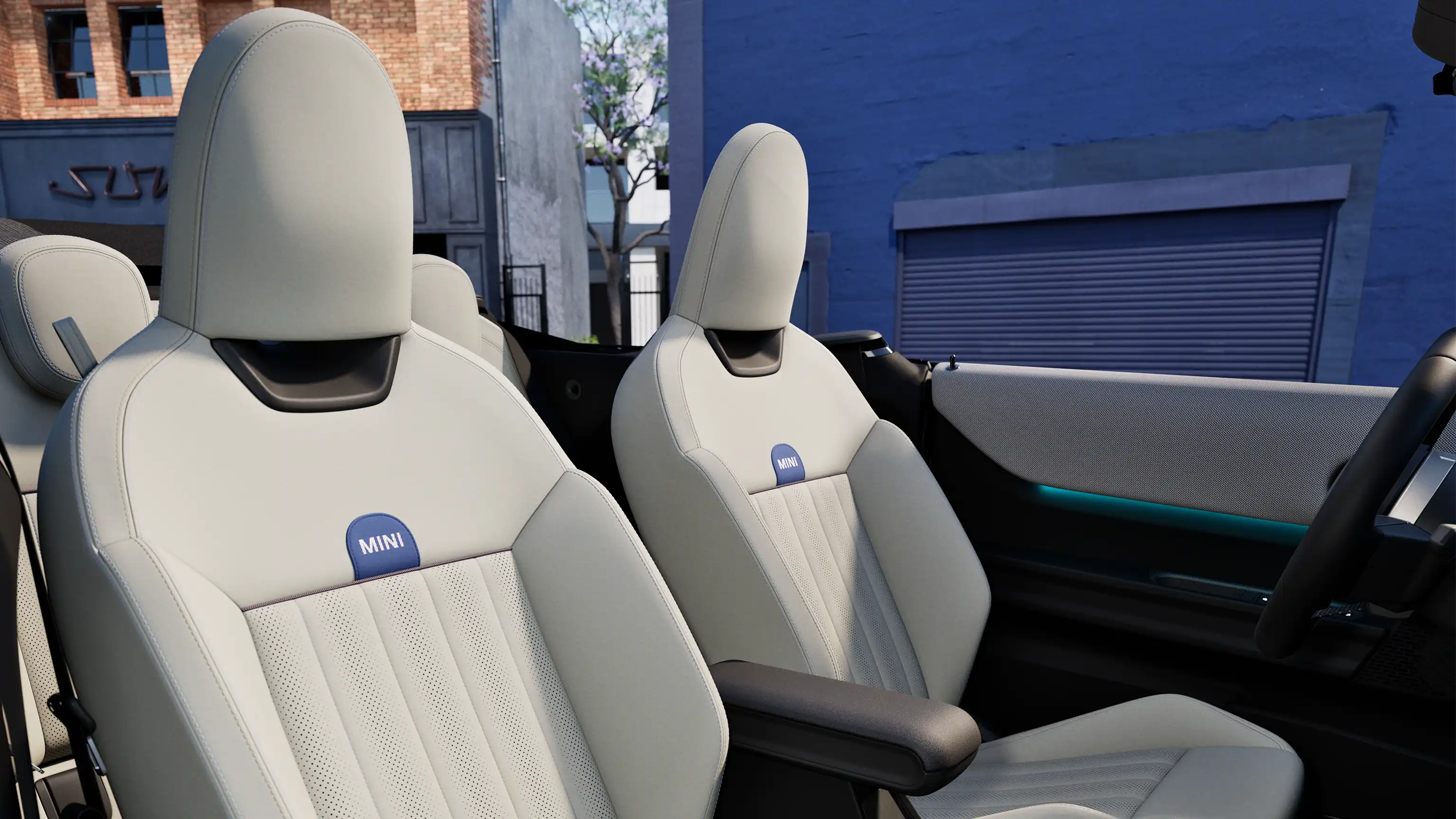 MINI Cooper Cabrio - εσωτερική σχεδίαση