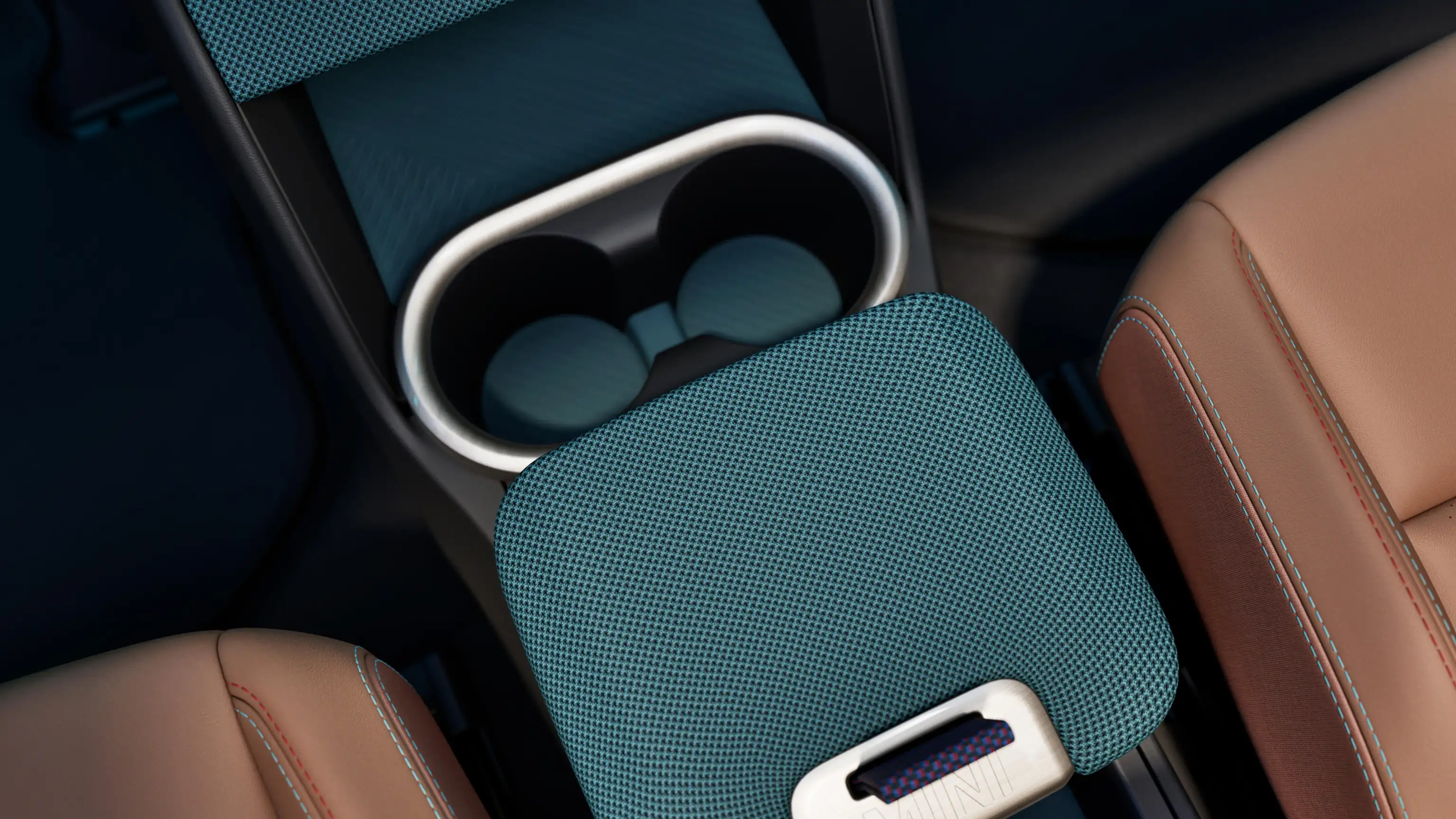 Κάτοψη του ταμπλό του αμιγώς ηλεκτρικού MINI Countryman