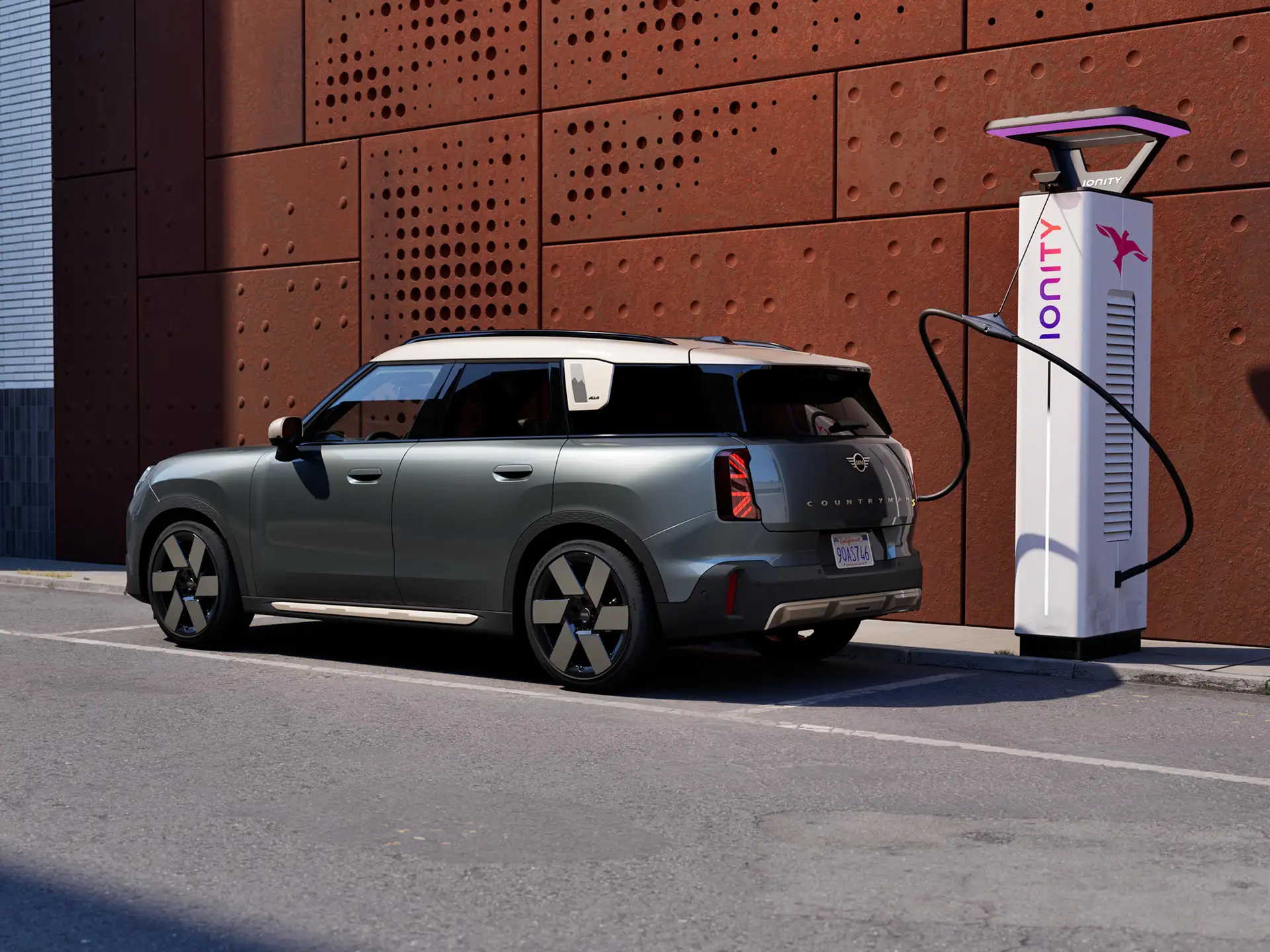Αμιγώς ηλεκτρικό MINI Countryman - Δημόσια φόρτιση