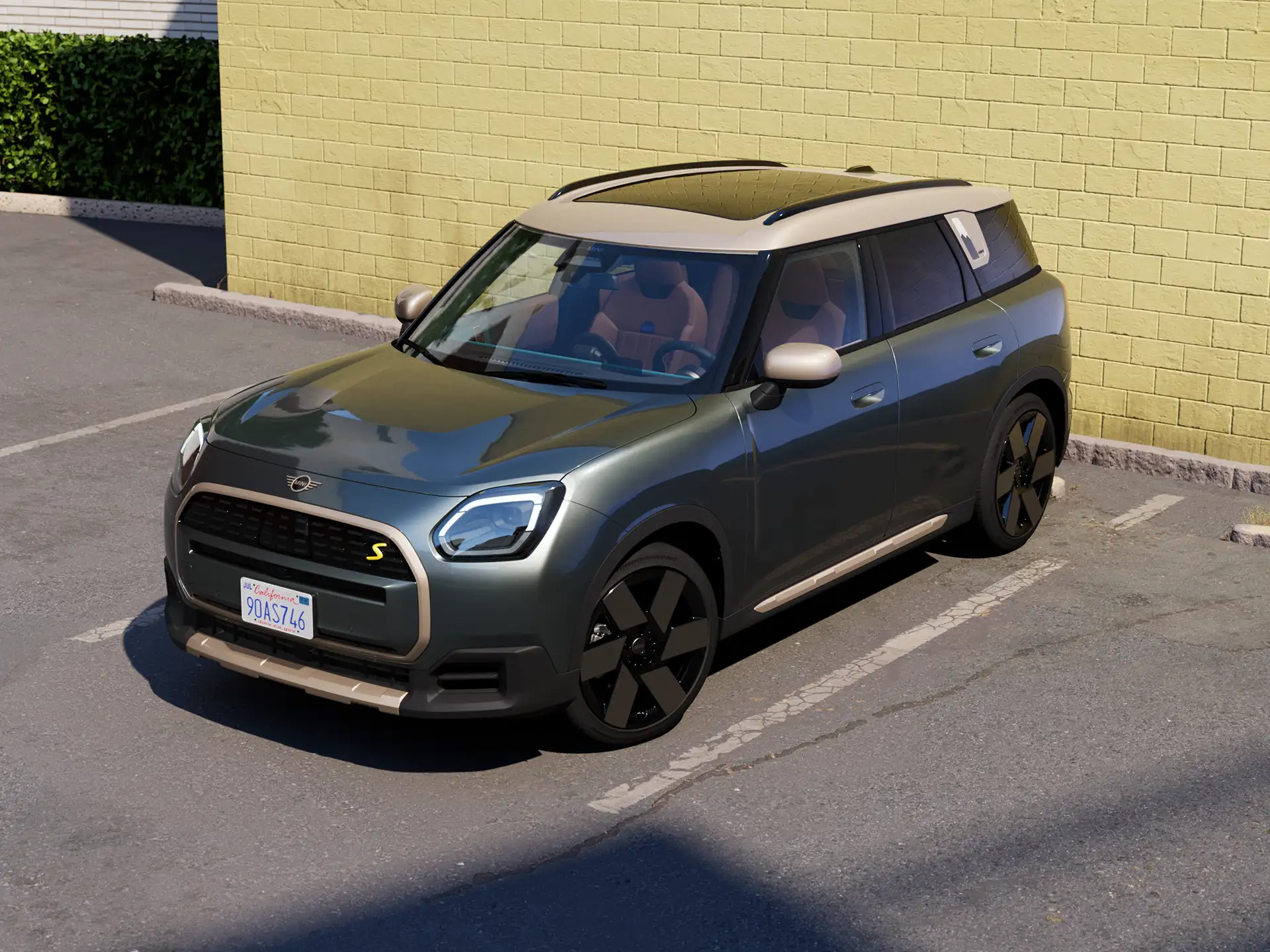 Αμιγώς ηλεκτρικό MINI Countryman - Εξωτερική σχεδίαση