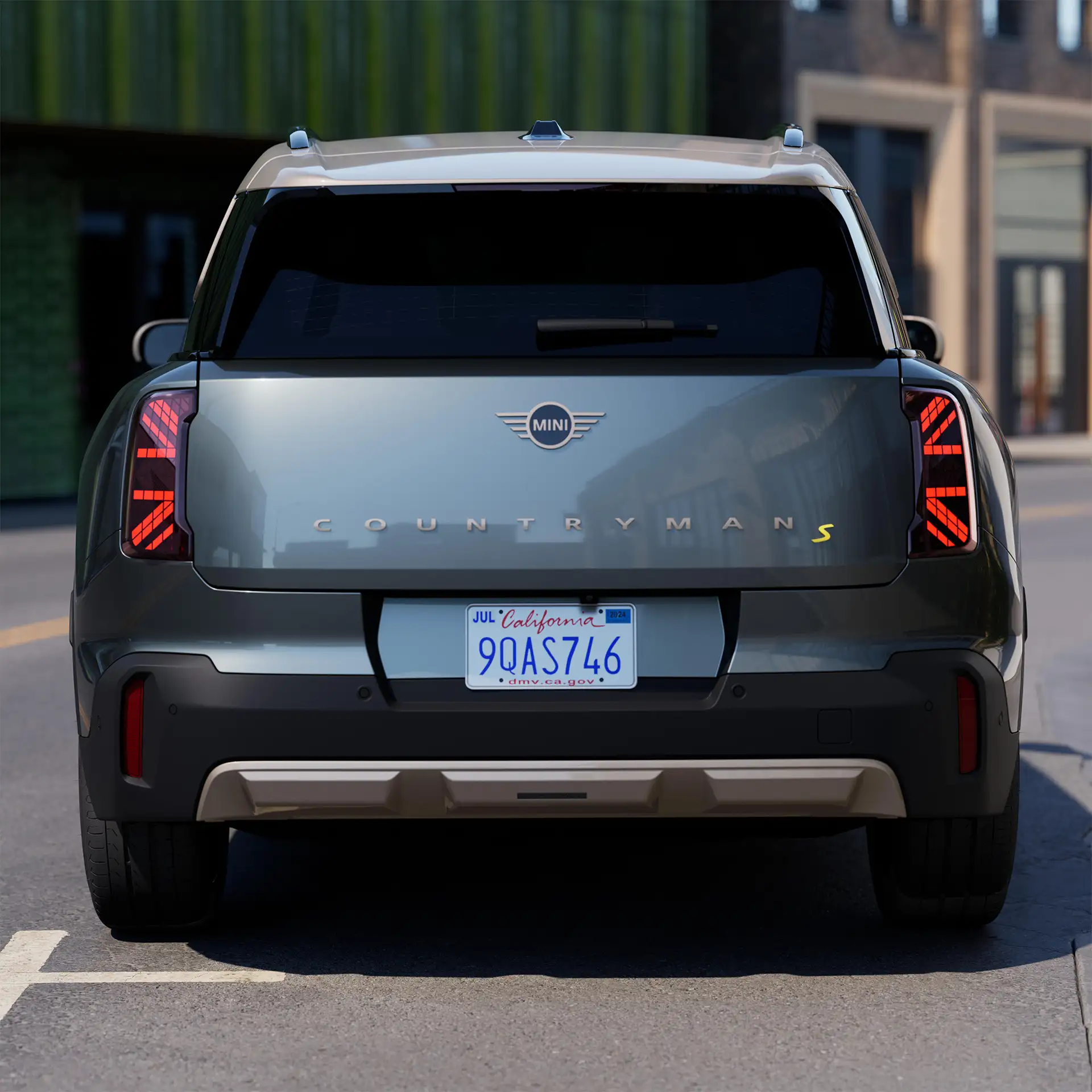 Αμιγώς ηλεκτρικό MINI Countryman - Πίσω τμήμα