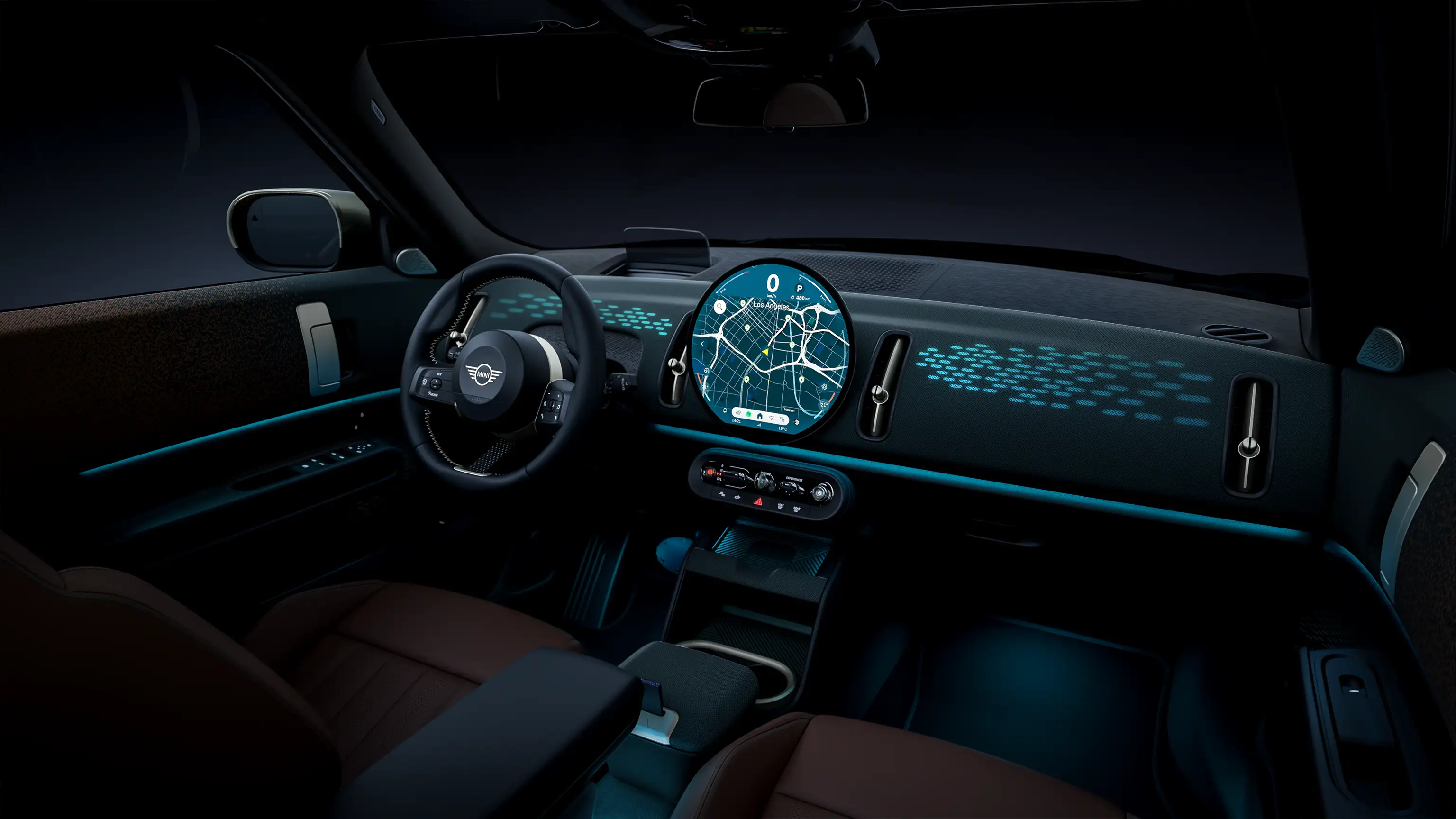 Αμιγώς ηλεκτρικό MINI Countryman - Εσωτερική σχεδίαση
