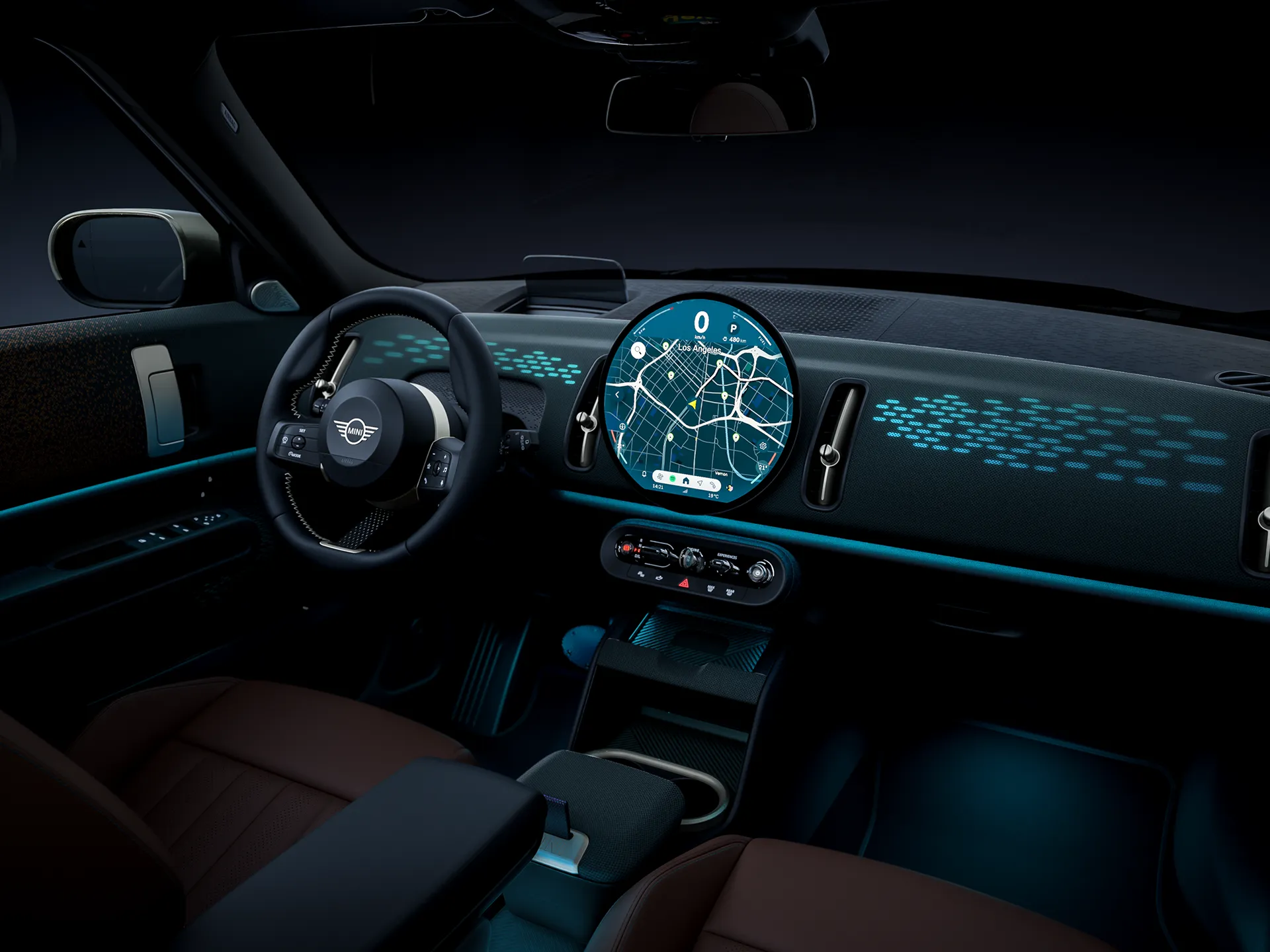 Αμιγώς ηλεκτρικό MINI Countryman - Εμπειρία στο εσωτερικό
