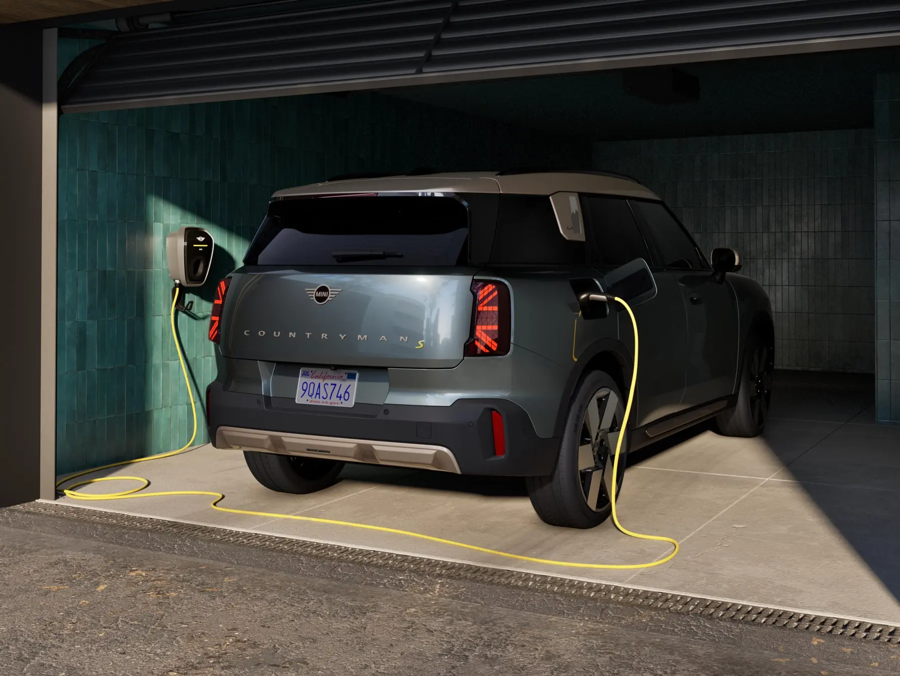 Αμιγώς ηλεκτρικό MINI Countryman - πίσω λήψη