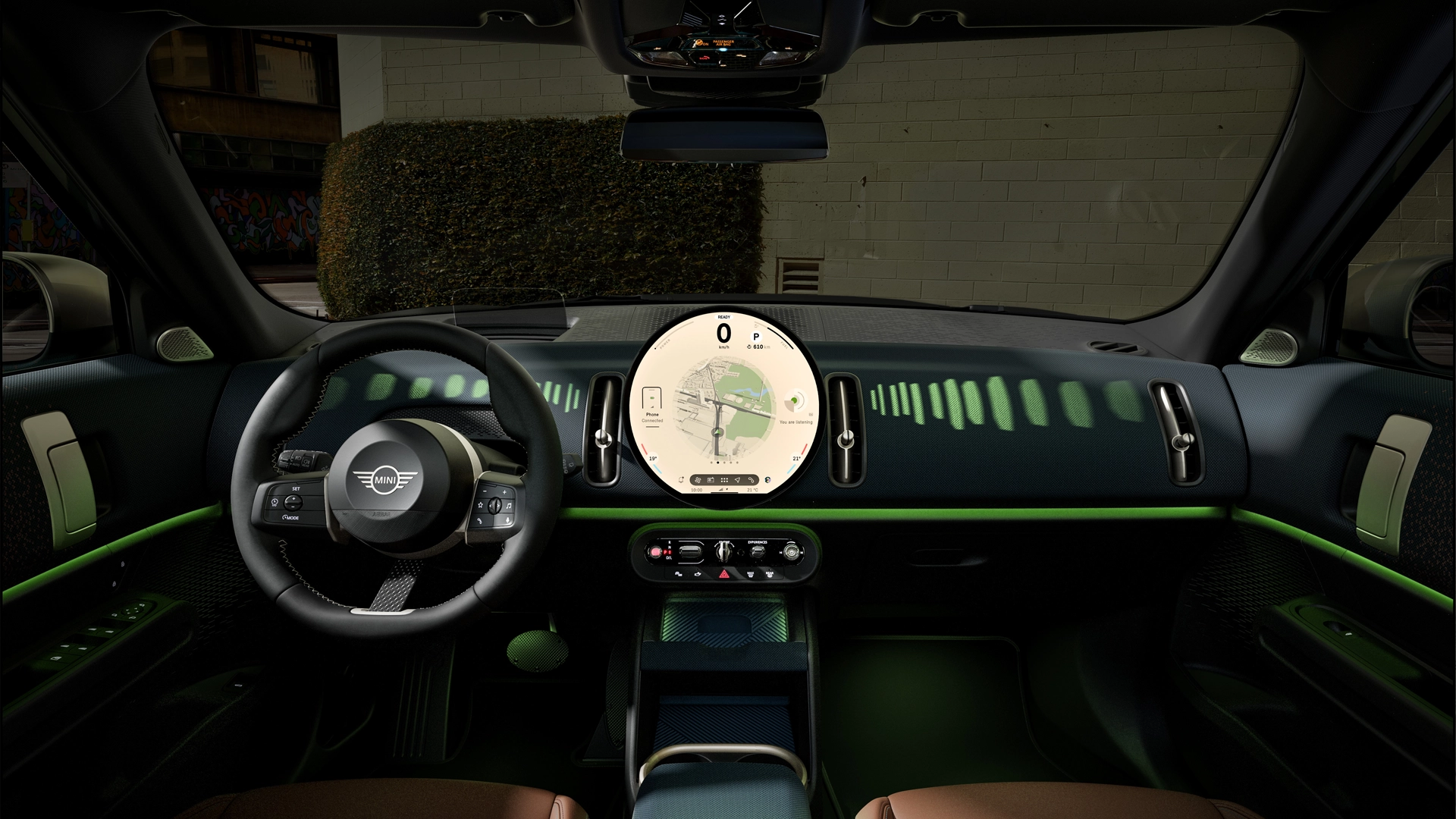 MINI Countryman - πίνακας οργάνων - trail mode