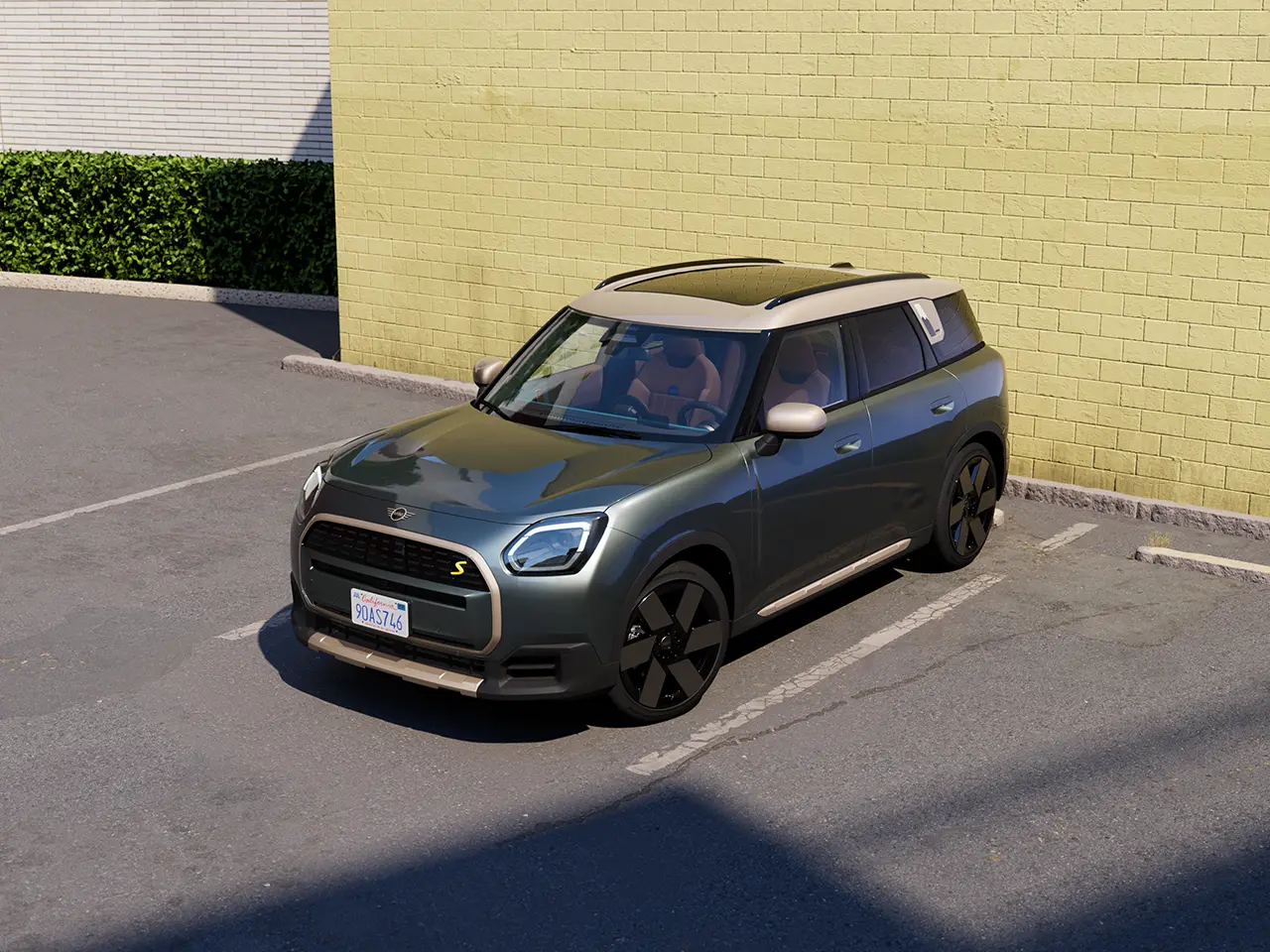 MINI Countryman - εξωτερική σχεδίαση - μπροστινή λήψη