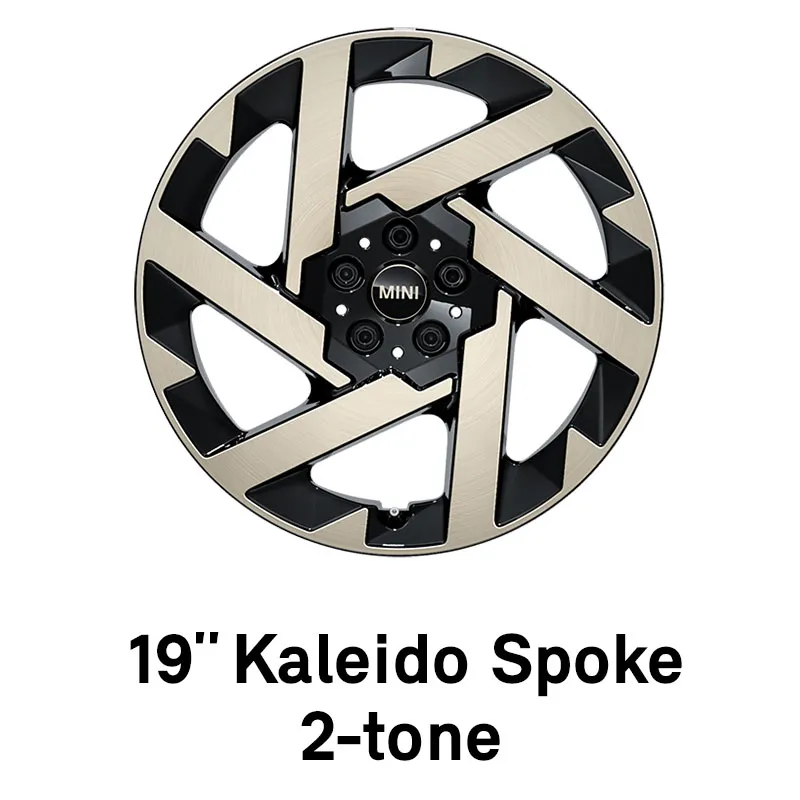 MINI - εξοπλισμός - 19 ιντσών kaleido spoke σε διχρωμία