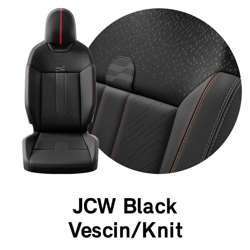 MINI - εξοπλισμός - jcw black vescin/πλεκτό υλικό