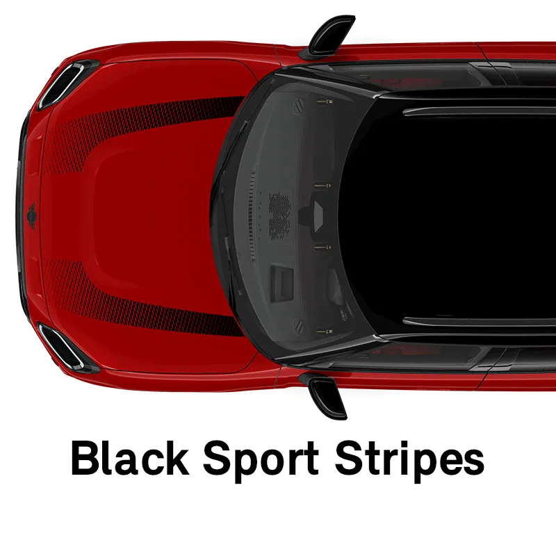  MINI - εξοπλισμός - jcw style μαύρες σπορ λωρίδες
