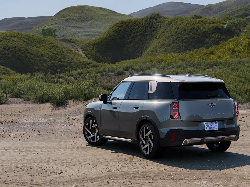 MINI Countryman - εξωτερική σχεδίαση - πίσω πλαϊνή λήψη