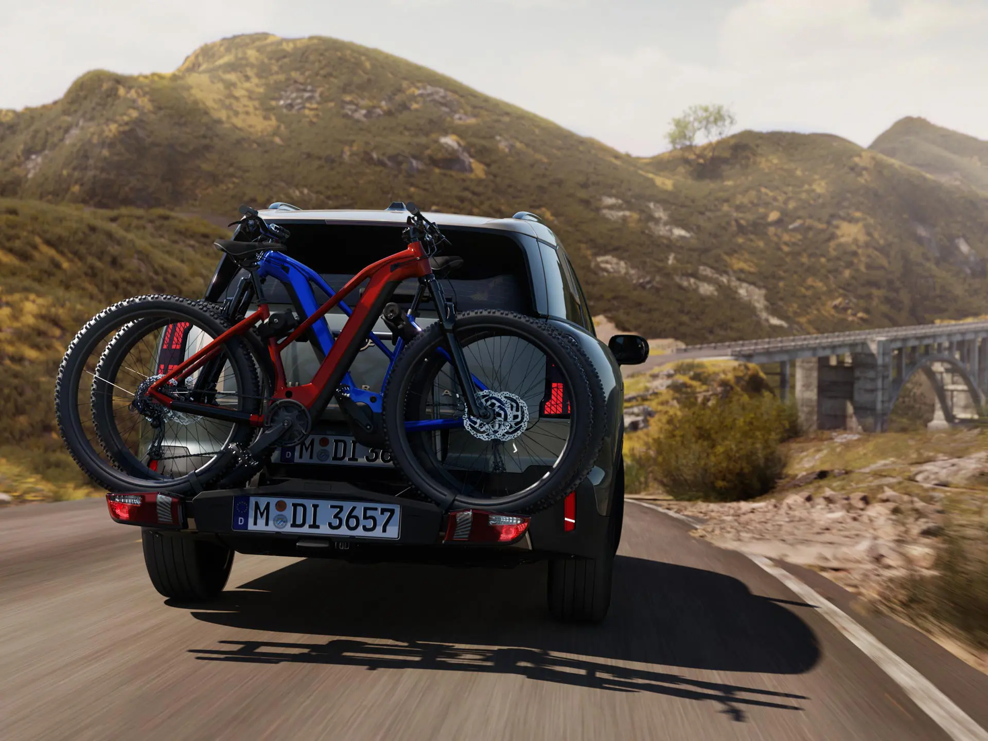 Πίσω βάση μεταφοράς ποδηλάτων MINI Pro 3.0  για 2 ποδήλατα