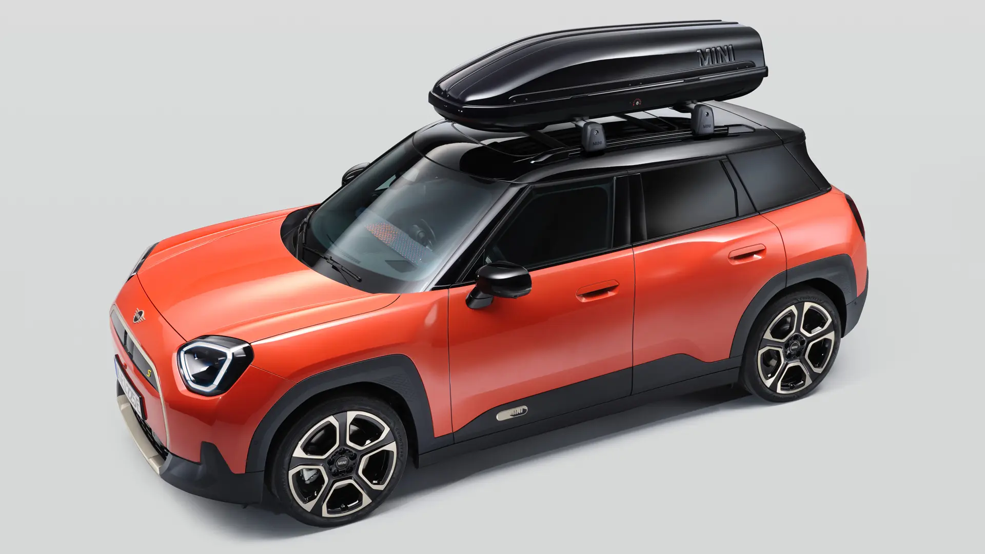 Αξεσουάρ MINI - μπαγκαζιέρα οροφής 320, μαύρη σε mini aceman