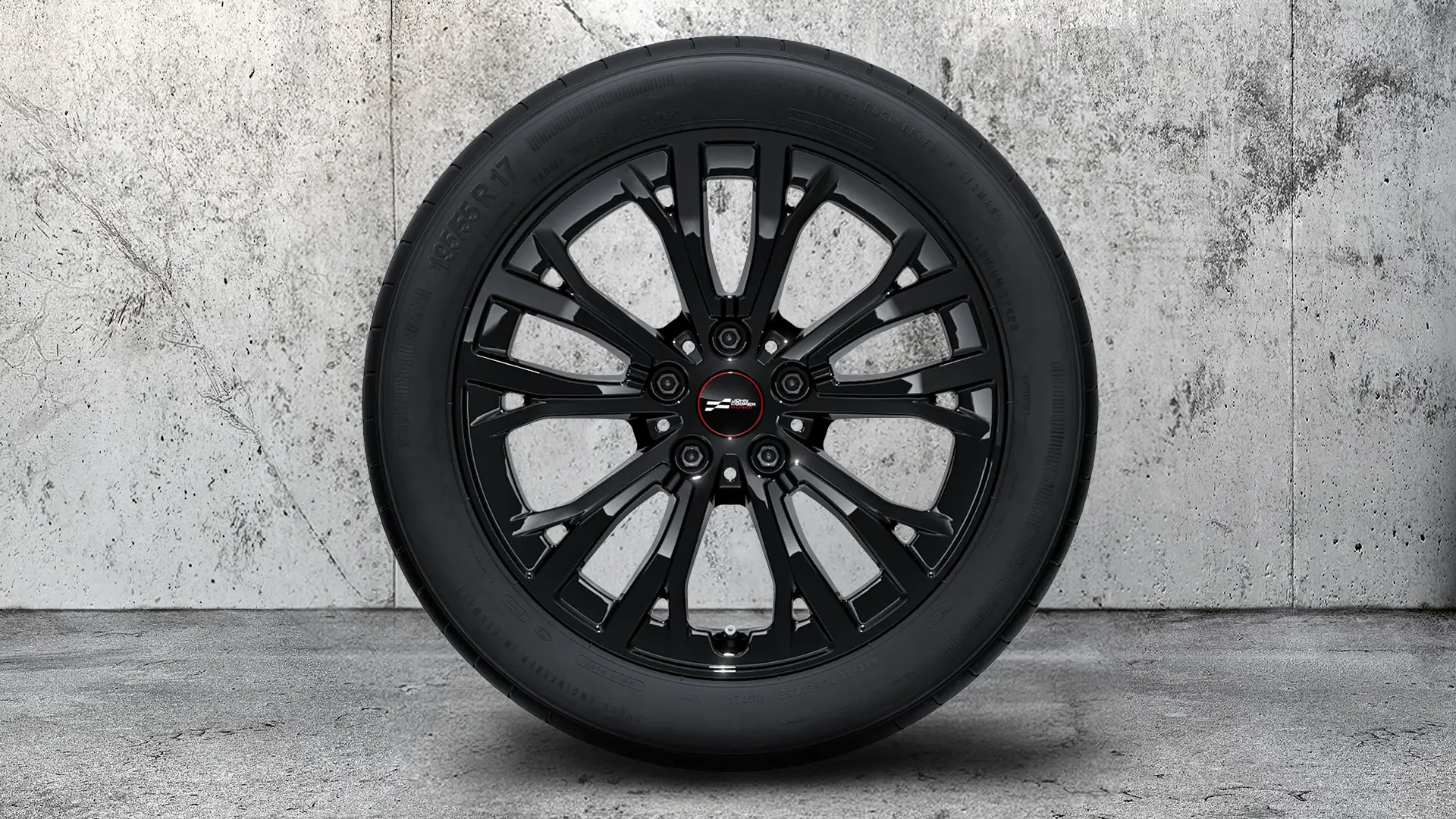 17'' JCW STAR SPOKE 991 (JET BLACK ΜΗ ΜΕΤΑΛΛΙΚΟ).