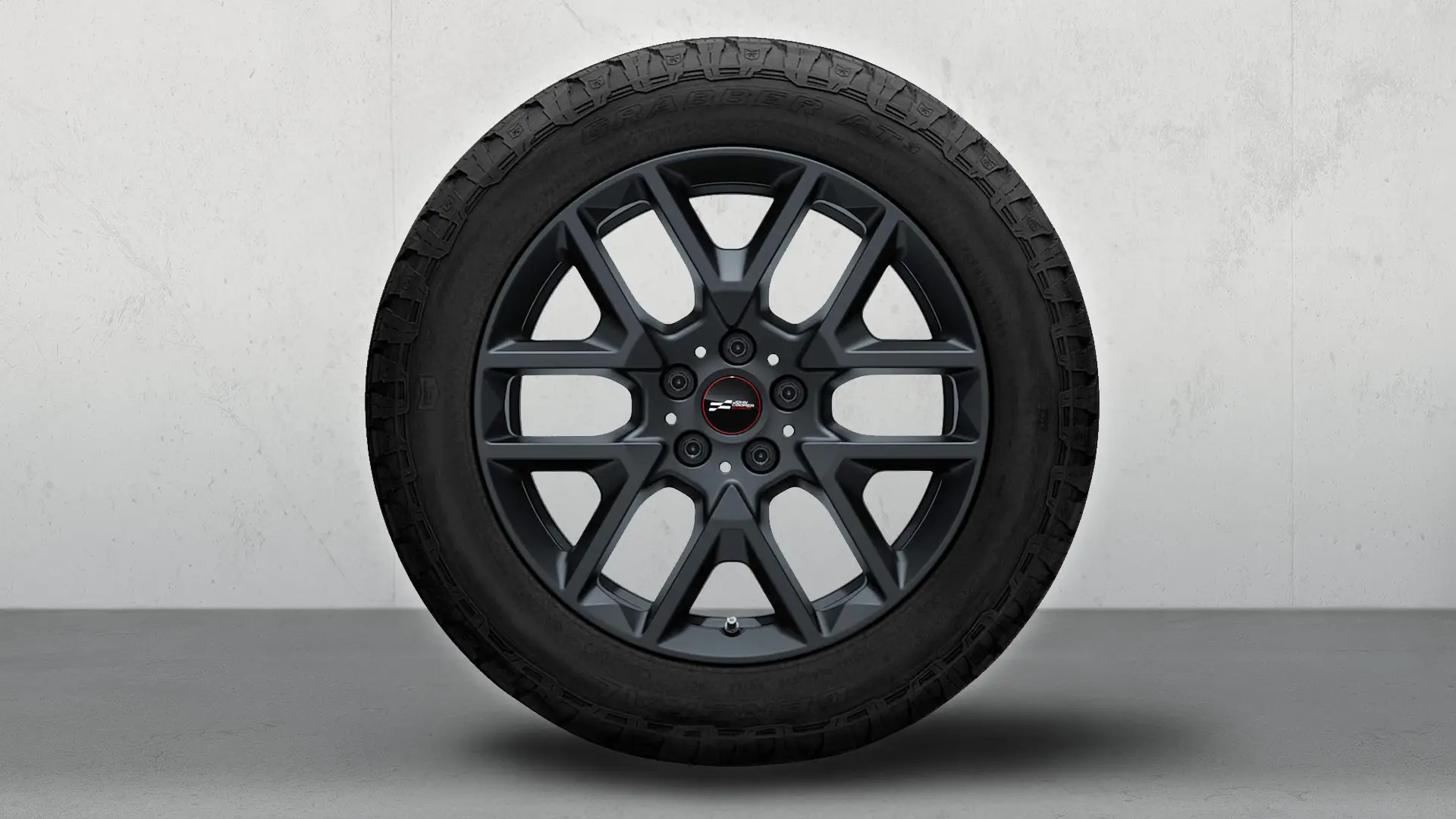 Ζάντες ελαφρού κράματος 18" JCW Y-Spoke 945 σε Frozen Midnight Grey. 