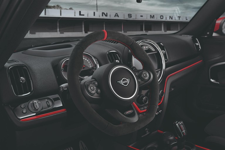 MINI John Cooper Works – τιμόνι – ανθρακονήματα