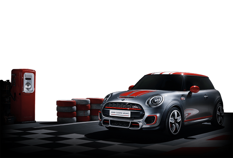 MINI John Cooper Works Concept μπροστινό διαγώνιο προφίλ