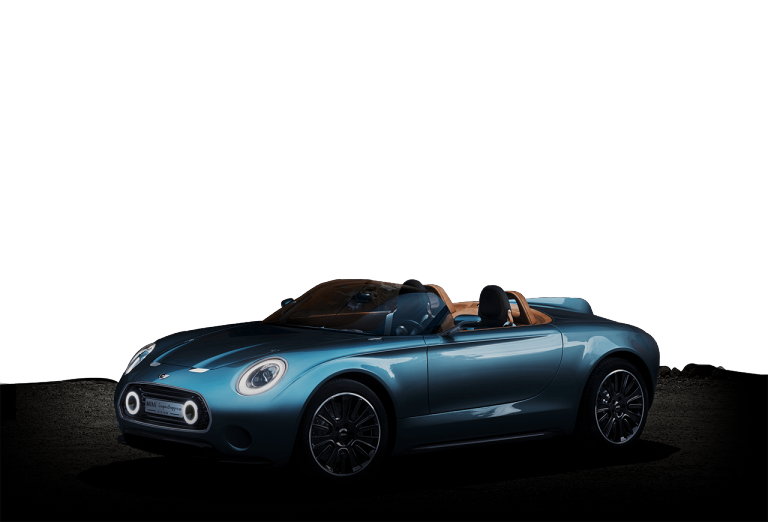 MINI Superleggera Vision μπροστινό διαγώνιο προφίλ