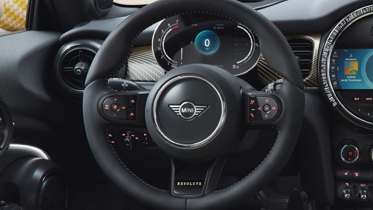 Τρίθυρο MINI Hatch – τιμόνι – δέρμα nappa