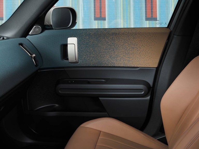 Αμιγώς ηλεκτρικό MINI Countryman - εσωτερική σχεδίαση - υλικά